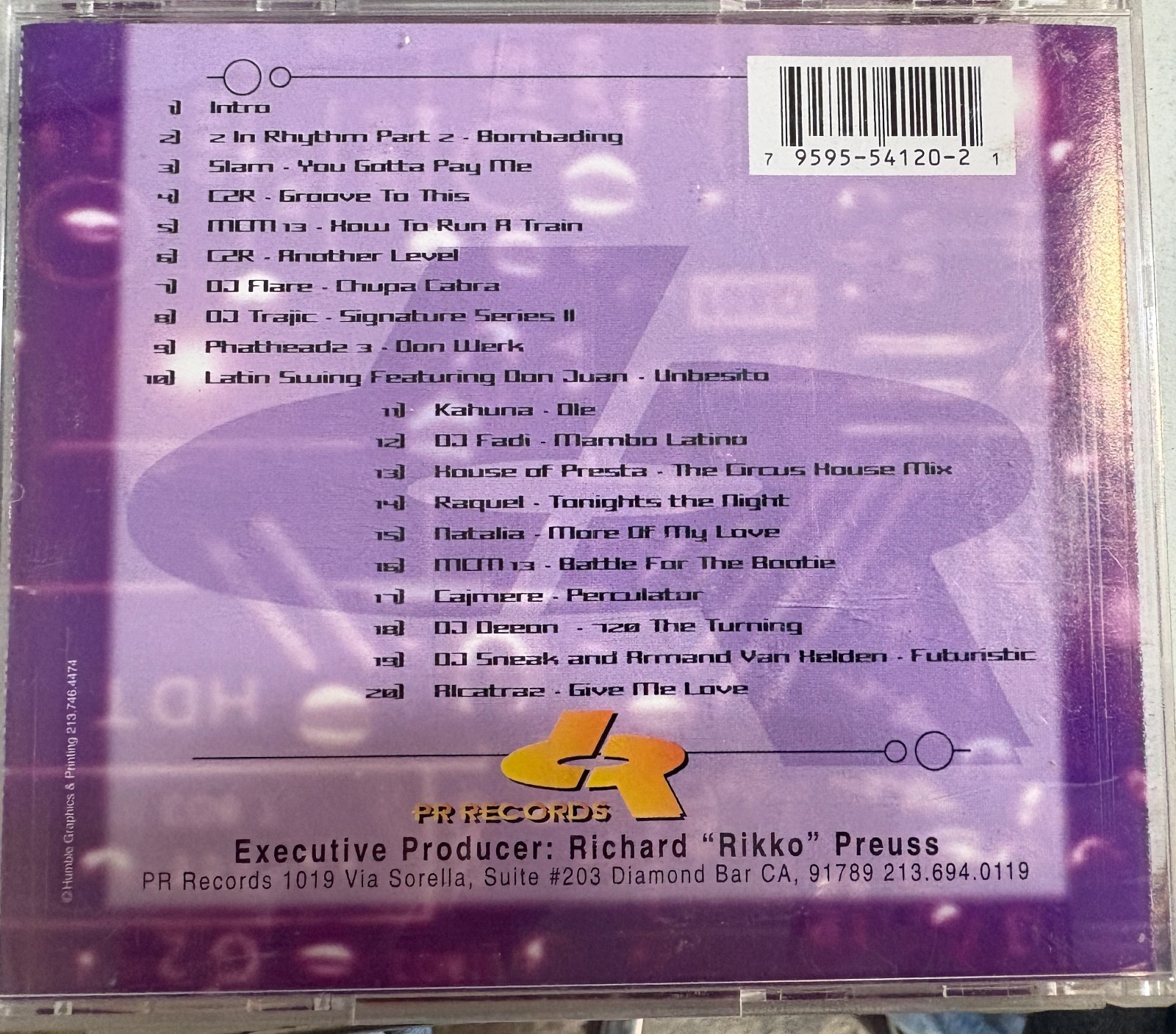 L.A.'s Underground House Mix (Vol. 2) by DJ Irene (1997) CZR, MCM-13 & DJ Trajic