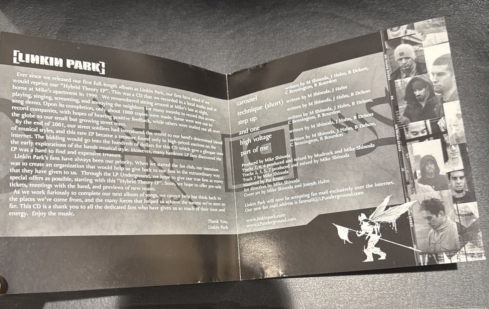 RARE Hybrid Theory (Lincoln Park) CD EP Demo 1999