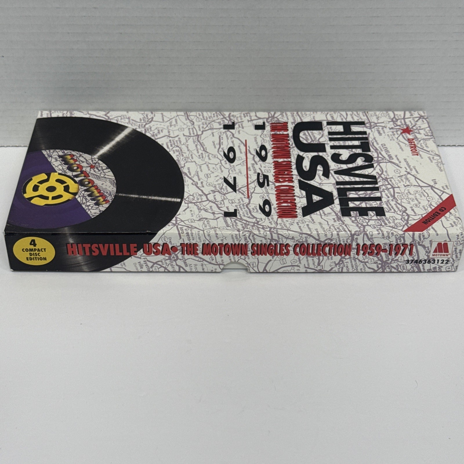 Hitsville Motown Singles 1959 1971 CD Box Set 4 CD’s 104 Songs 36 Artist