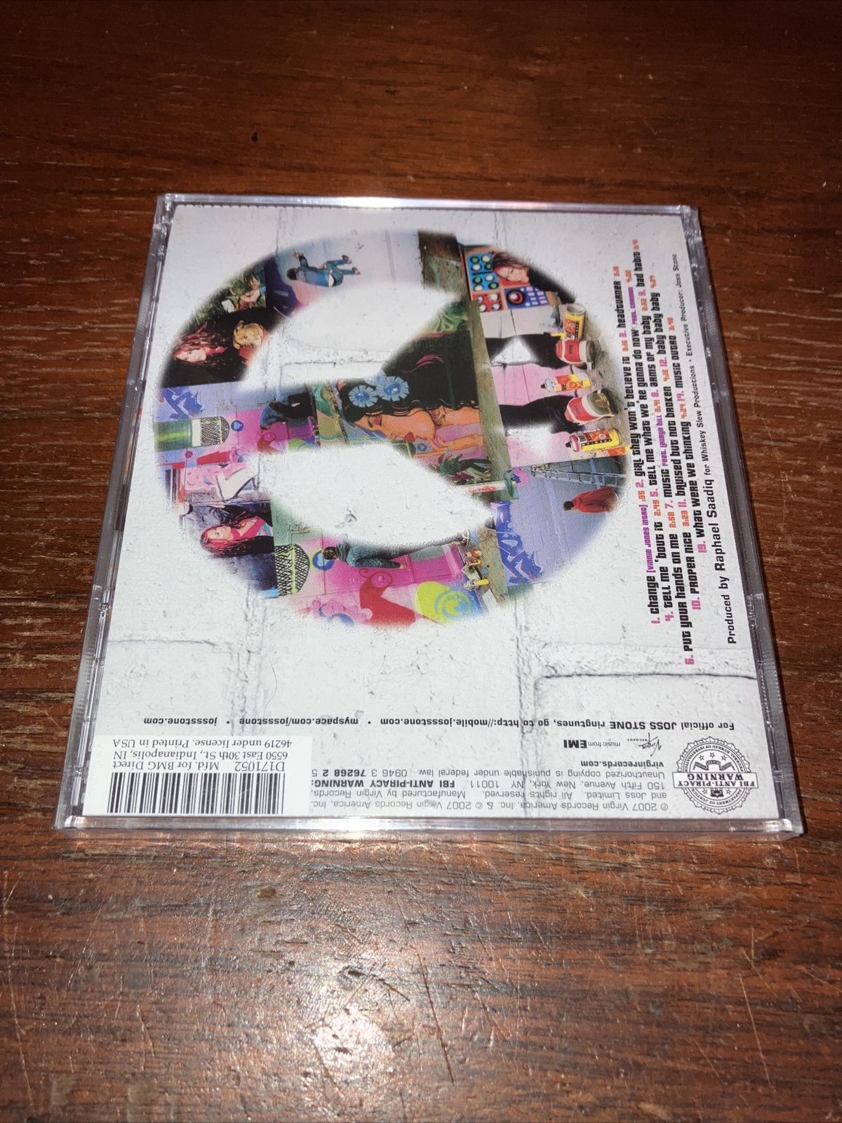Introducing Joss Stone by Joss Stone (CD, 2007, Virgin BMG) NEW Sealed Case Crk