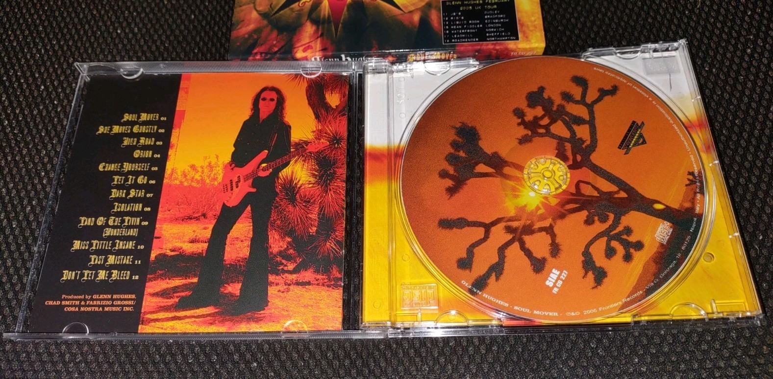 Glenn Hughes SOUL MOVER Frontiers Records 2005 CD Chad Smith