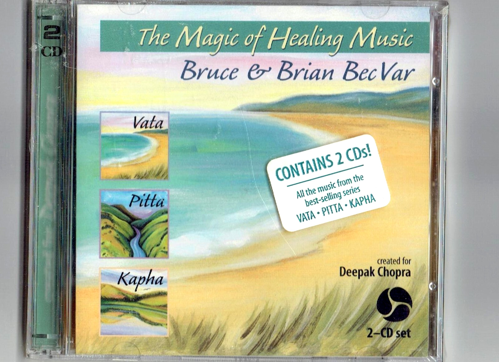 BRUCE & BRIAN BECVAR - MAGIC OF HEALING MUSIC 2 CD SET NEW - BUY 1 GET 1 50% OFF