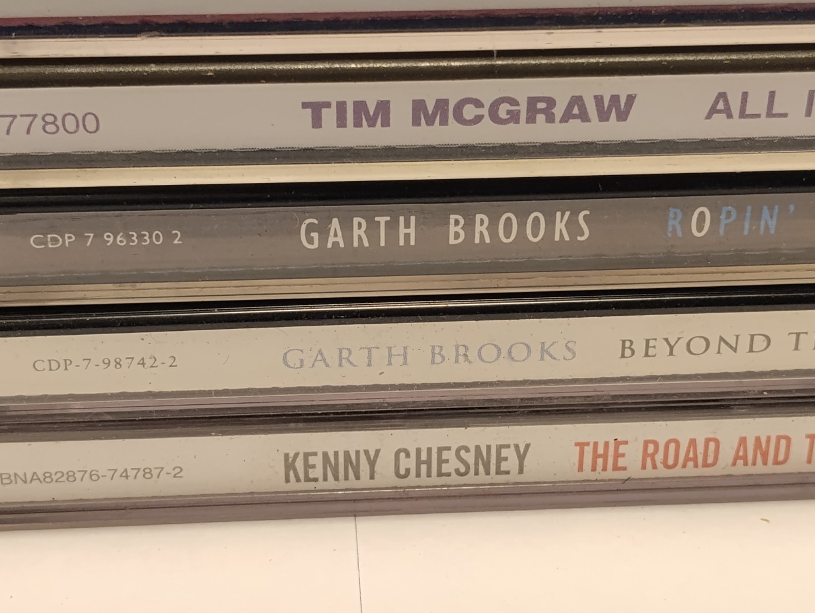 Country Music CD Lot of 16 Garth, Brooks, Johnny Cash, Tim McGraw & More.