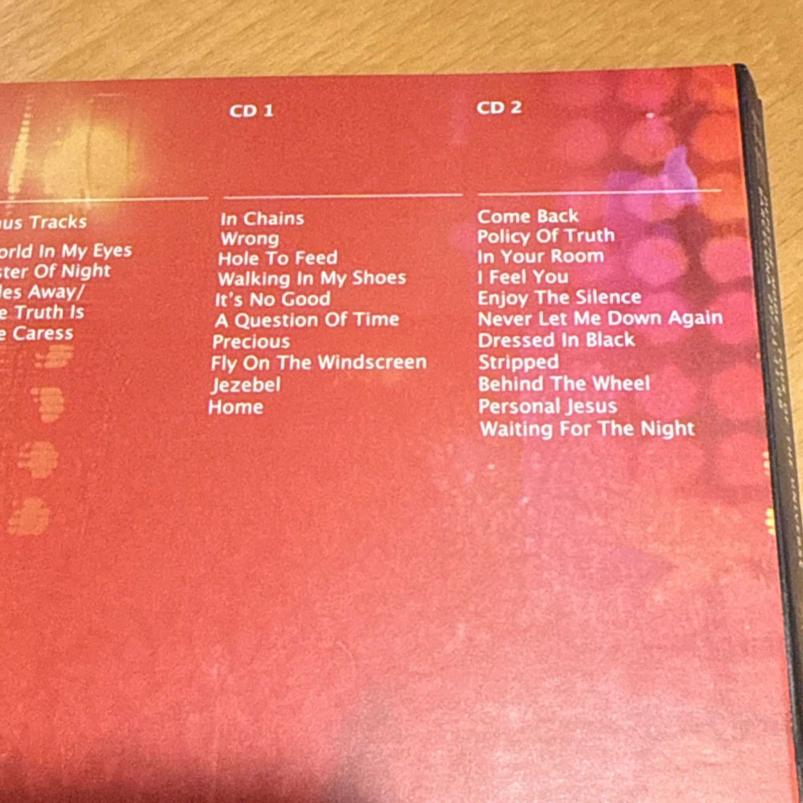 Depeche Mode: Tour of the Universe: Barcelona 20/21.11.09 (2xCD + DVD, 2010, Cap