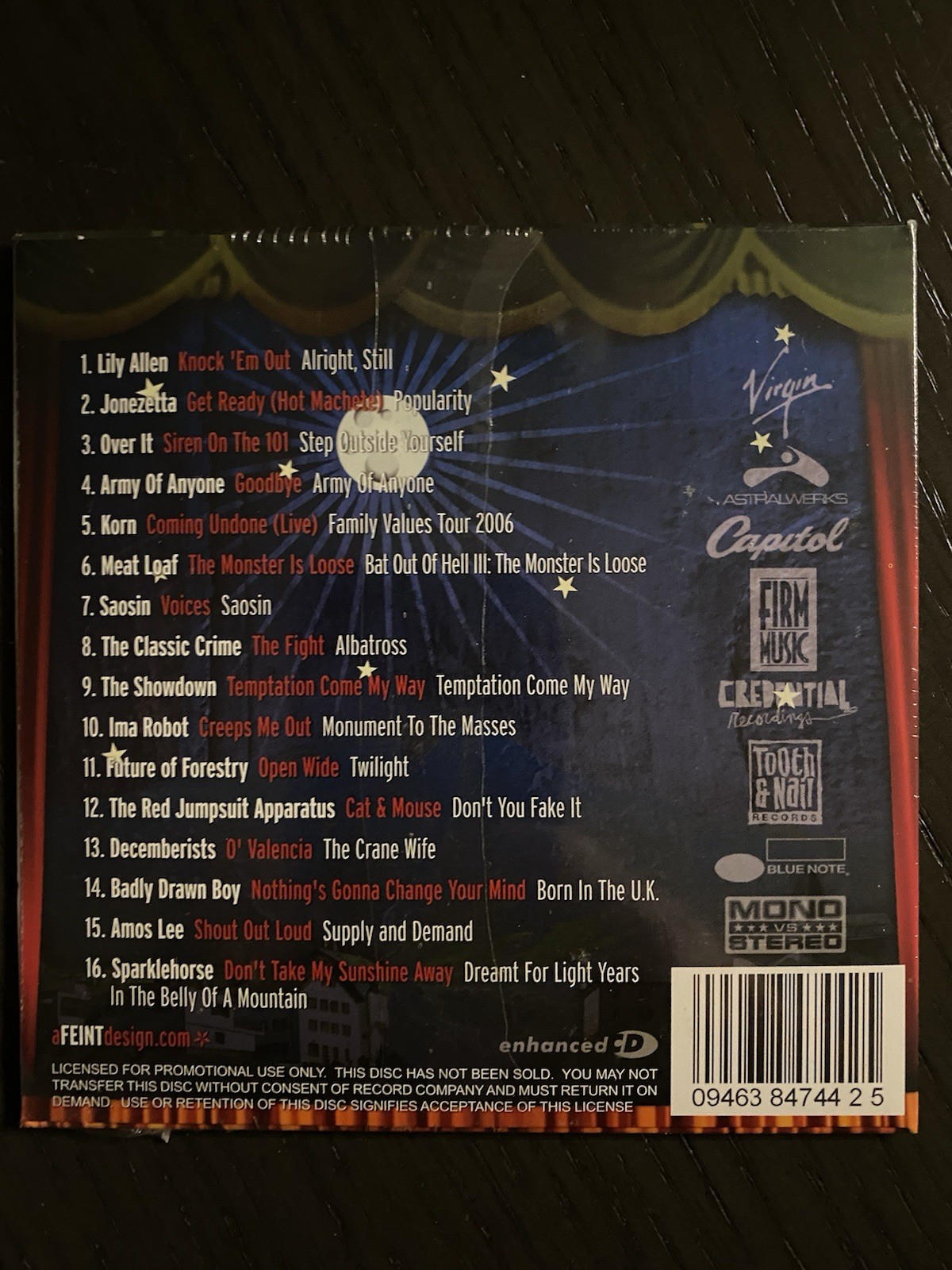 Promo / Sampler 3-CD Lot Various Artists