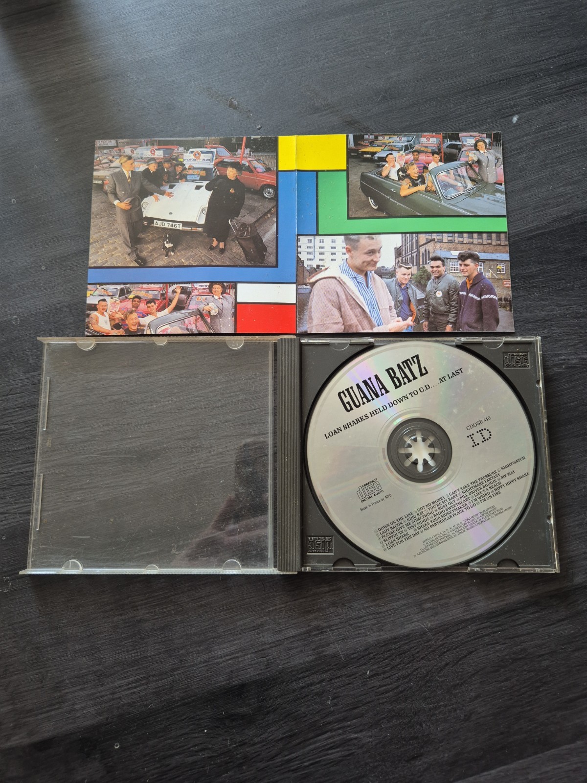 GUANA BATZ Loan Sharks Held Down To CD At Last 1989 First Press ID Records MPO