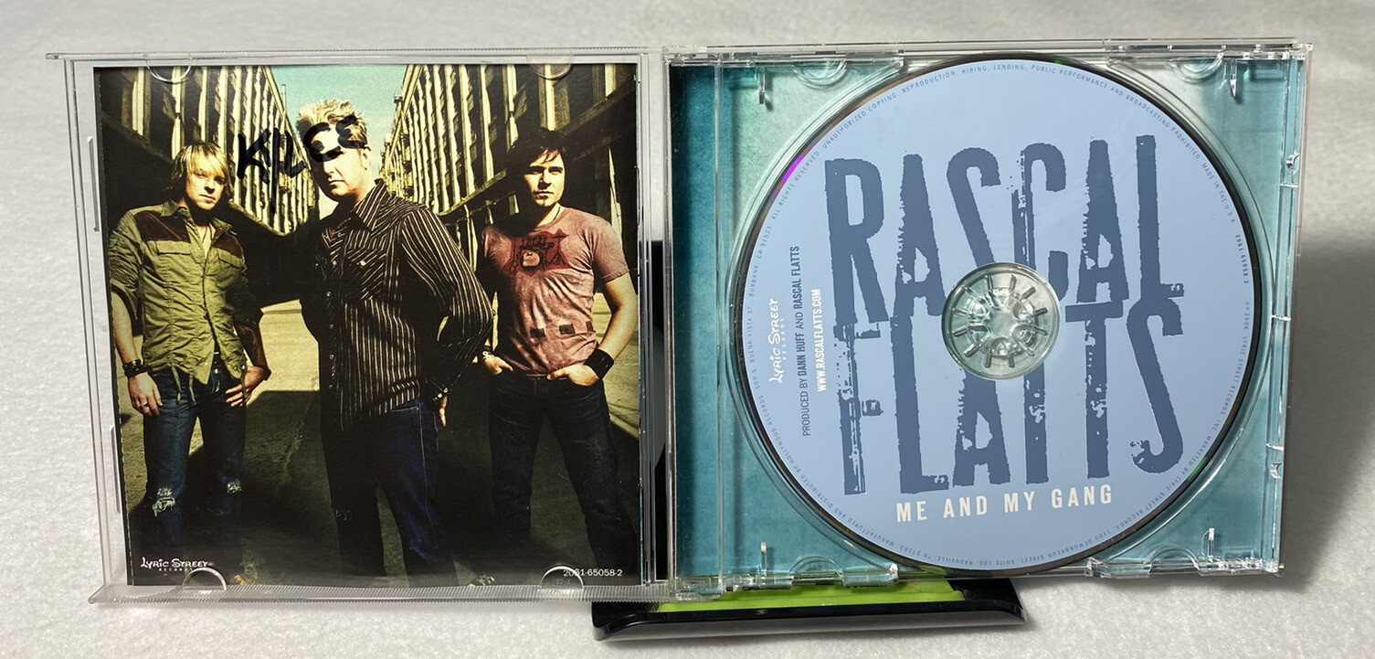Me And My Gang - Rascall Flatts (2006, Lyric Street) Folk Country Rock Music CD