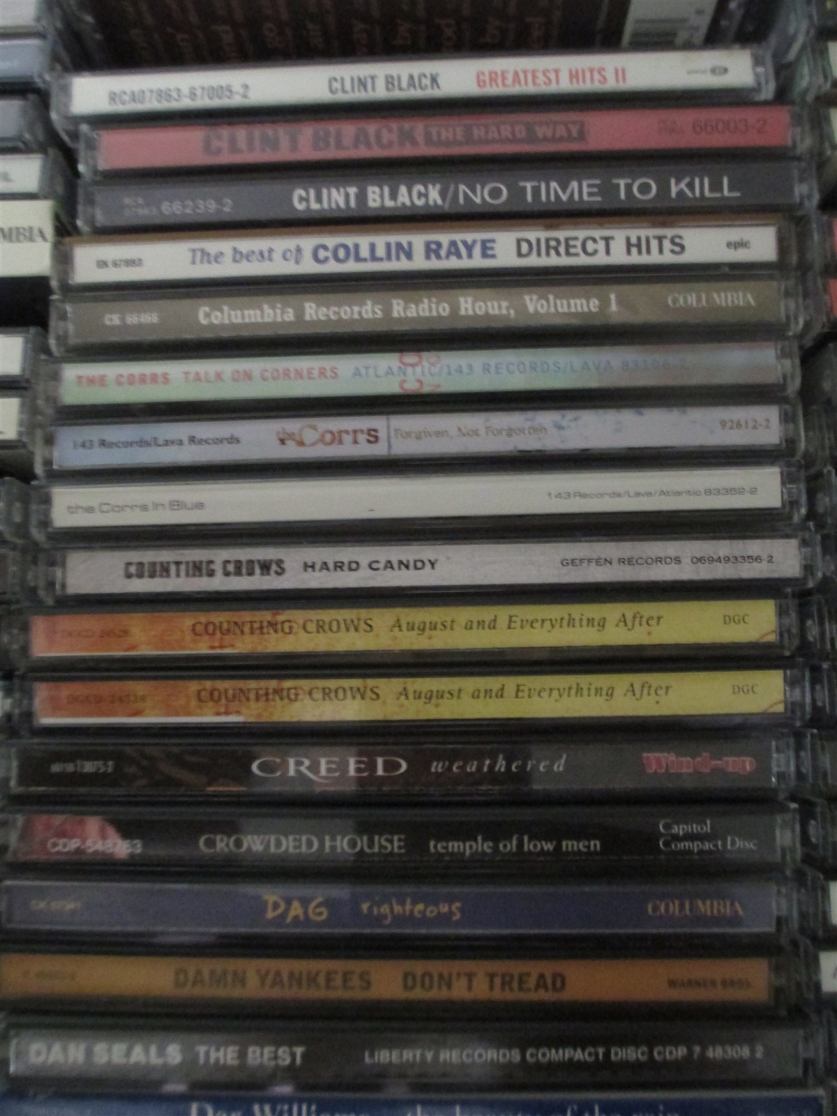 Rock Pop Country etc your choice 6 for $18 FS or $3 ea + flat Shipping