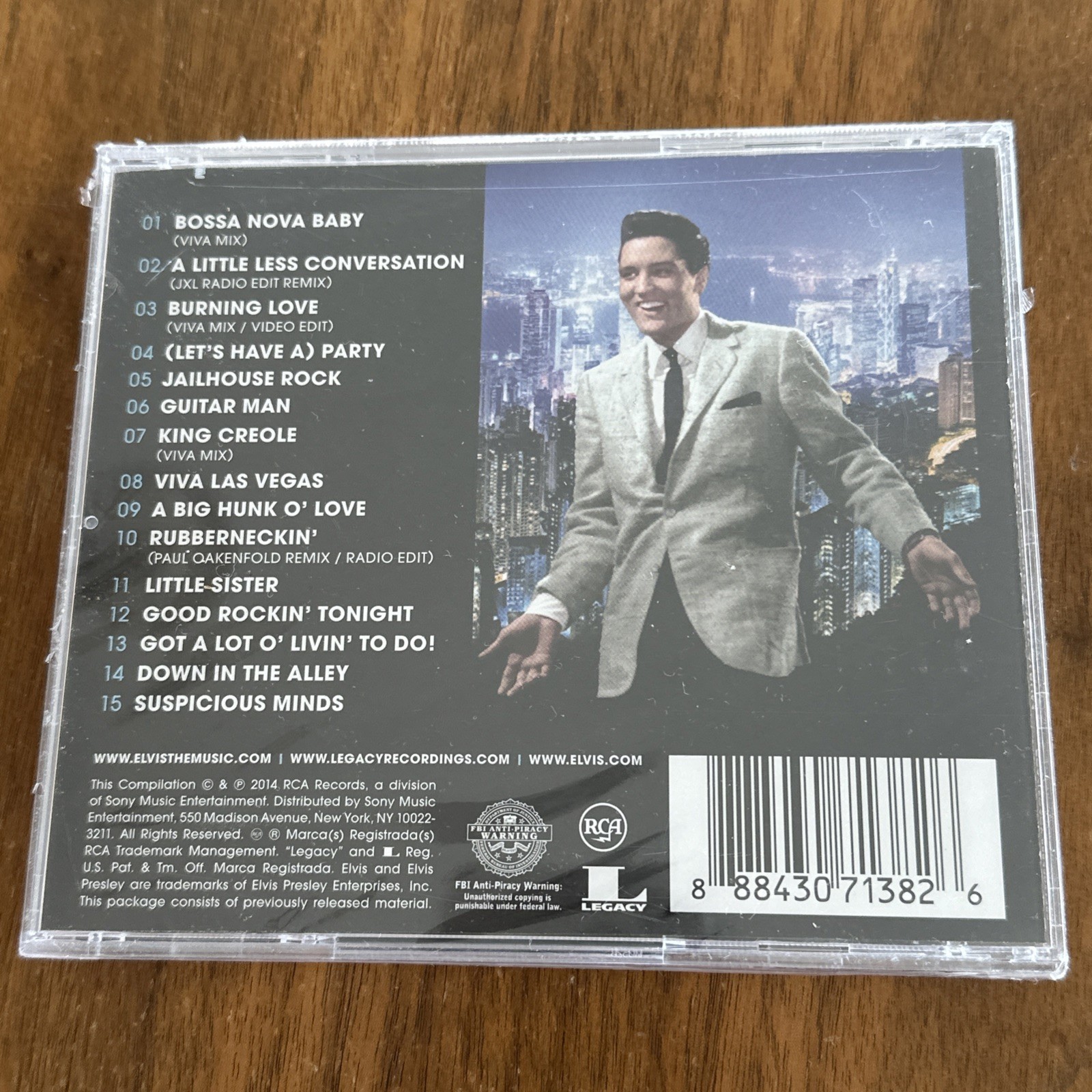 Bossa Nova Baby: the Ultimate Elvis Presley Party Album (CD, 2014) NEW*