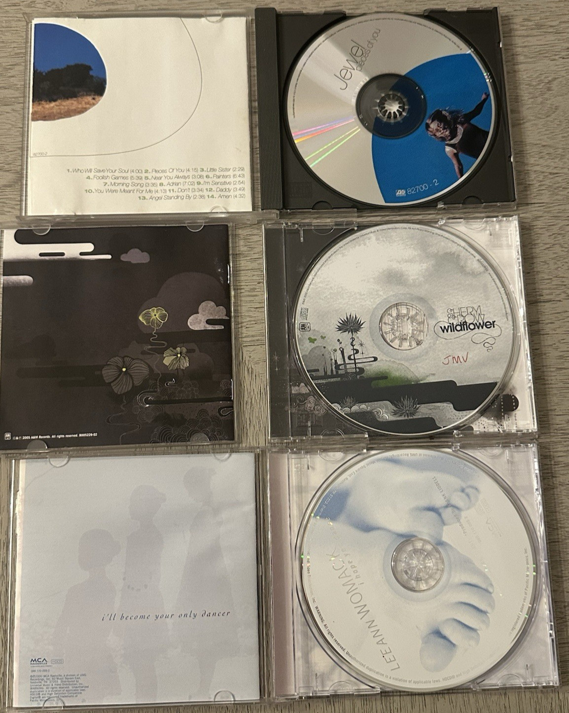 1990's / 2000's Custom CD Lot of 6 Female Artist Singer Pop Assortment