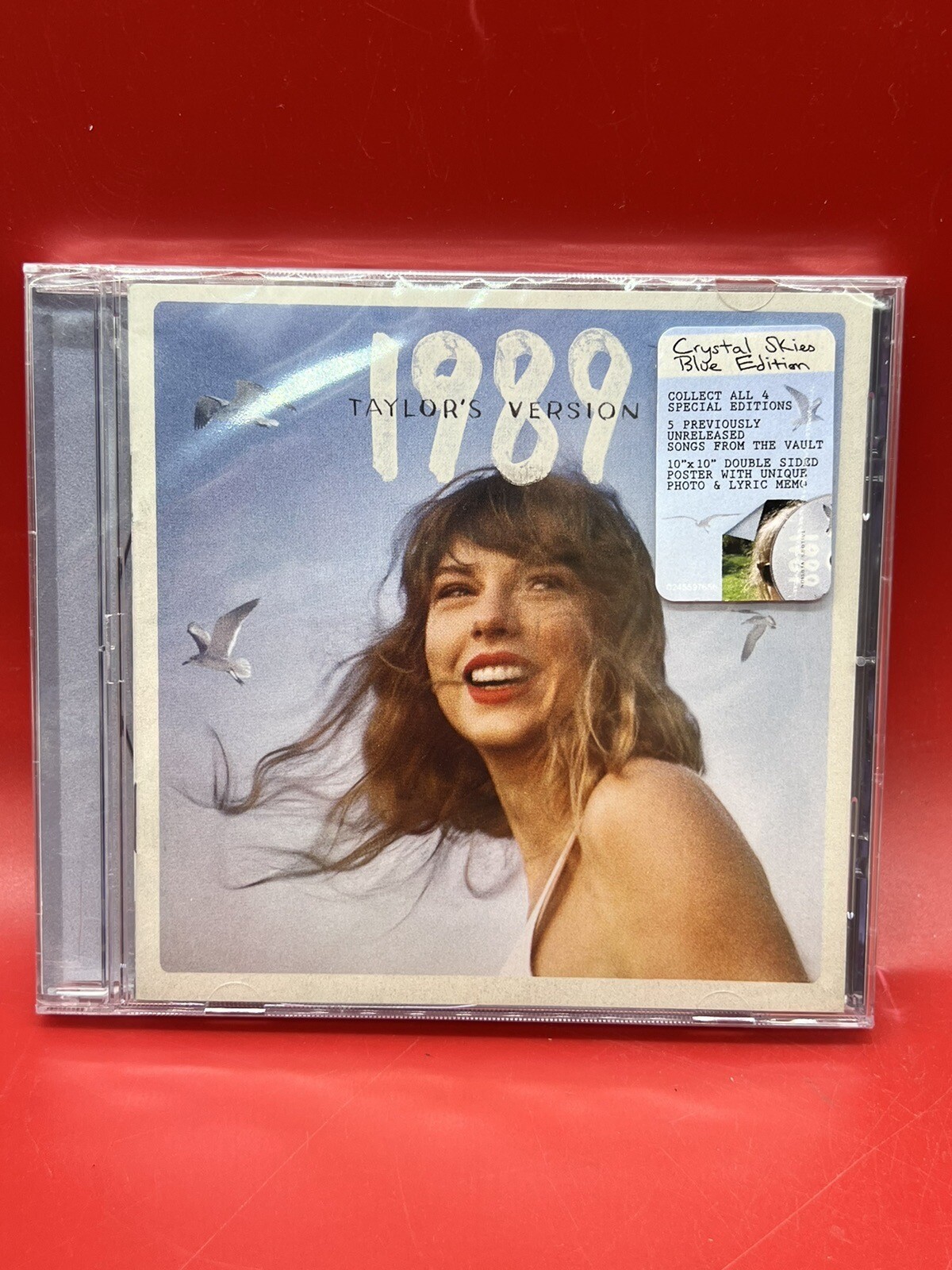 TAYLOR SWIFT *1989 Taylor's Version Crystal Skies Blue Edition CD [NEW SEALED]