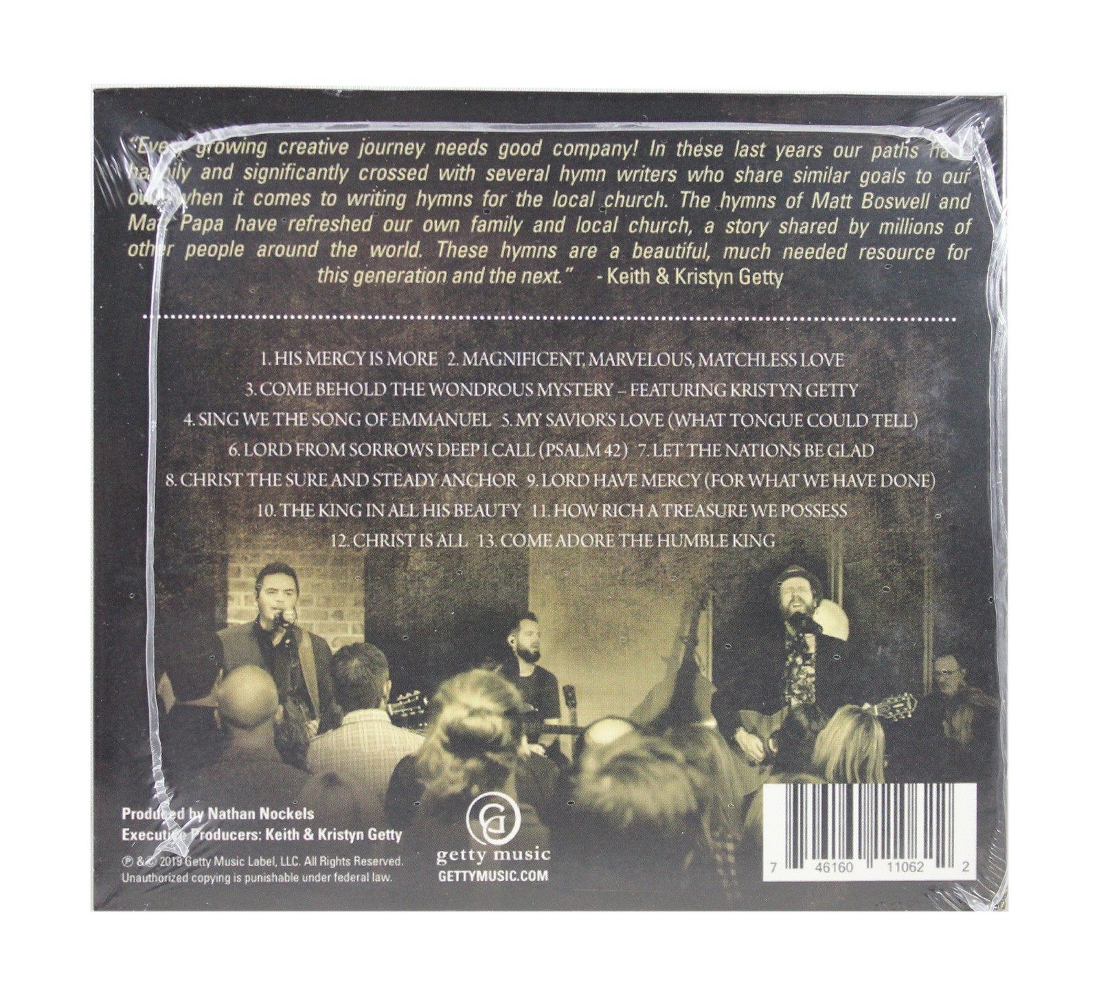 Matt Boswell & Matt Papa His Mercy Is More NEW CD Christian Praise Worship