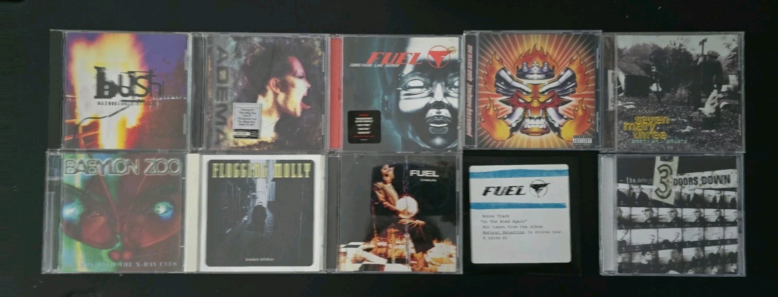 Bush,Fuel,Flogging Molly,3 Doors Down,7 Mary 3,Adema,more Cd Lot See Pics
