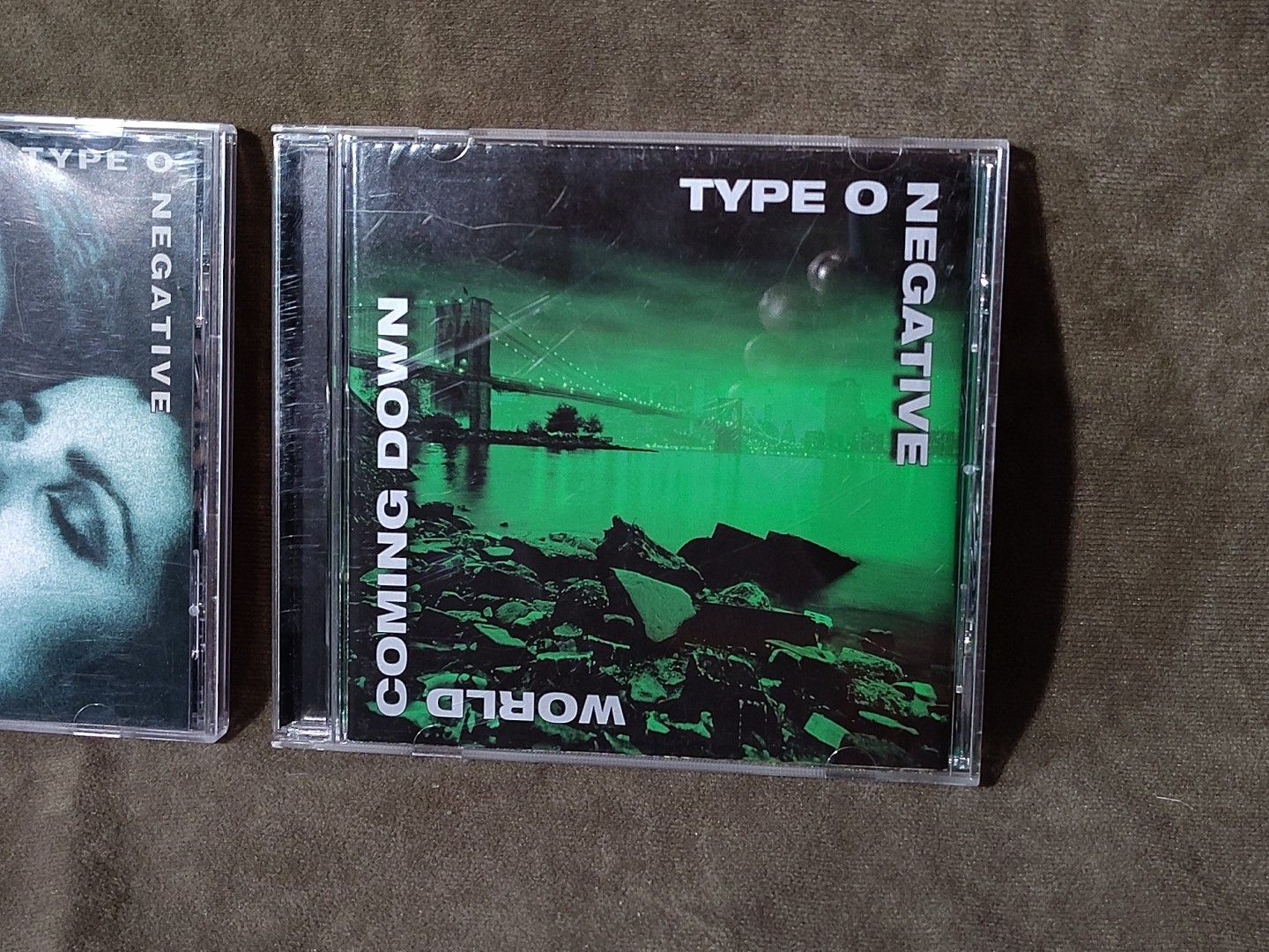 Type O Negative CD Lot [Bloody Kisses 1993, World Coming Down 1999] Roadrunner