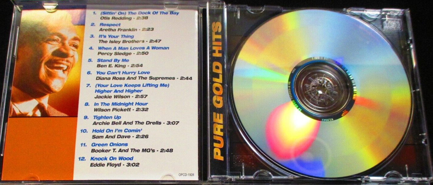 1960's #1 R&B Hits, Various Artists, CD, 2000, Warner Special Products
