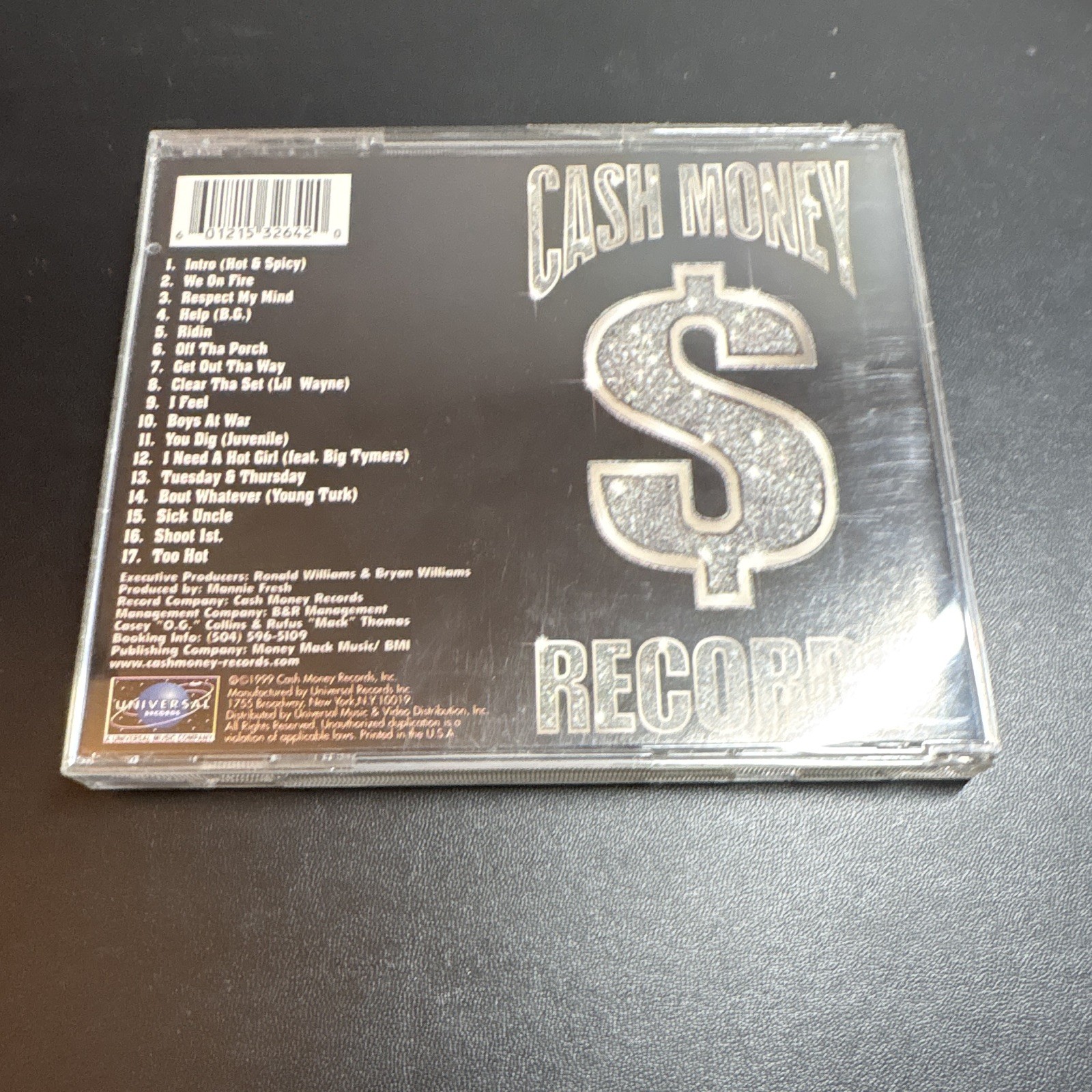 Hot Boys/Big Tymers Guerrilla Warfare CD 1999 Cash Money UD-53204 Parental