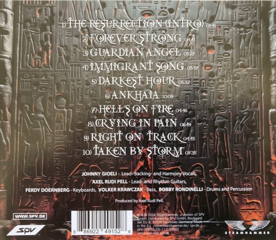 Axel Rudi Pell – Risen Symbol CD - 2024