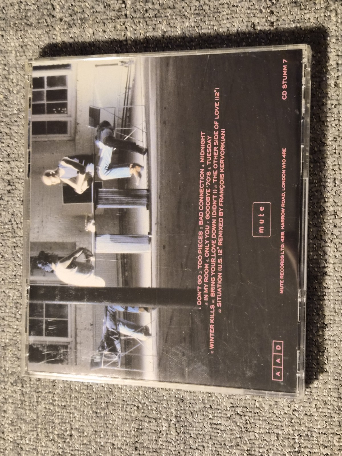 (630) Yazoo Upstairs at Eric’s CD STUMM 7 Mute Records Synth Pop Album