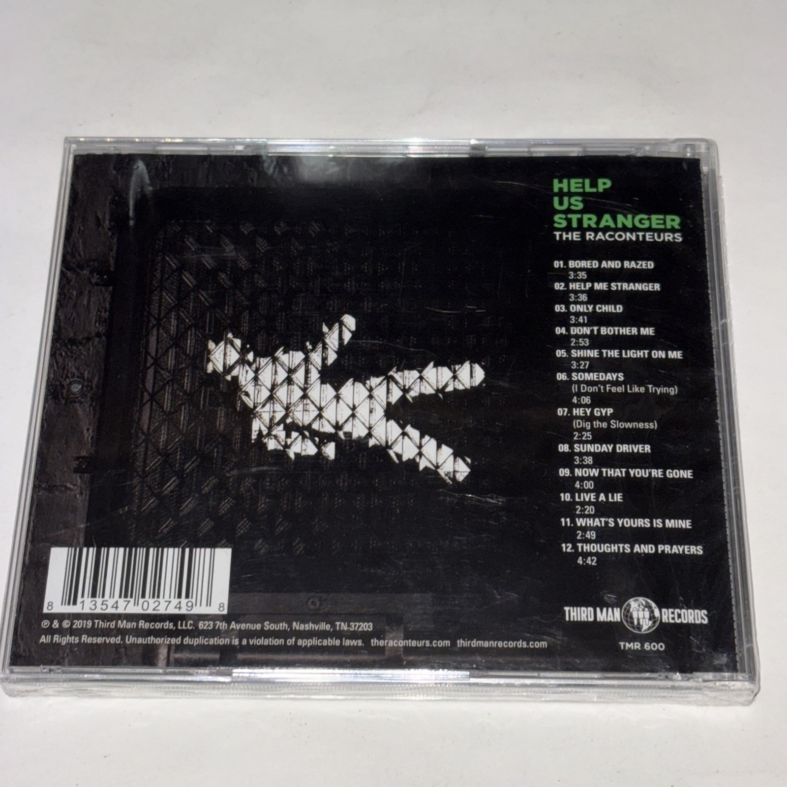The Raconteurs "Help Us Stranger" CD 2019 Third Man Records Factory Sealed NEW