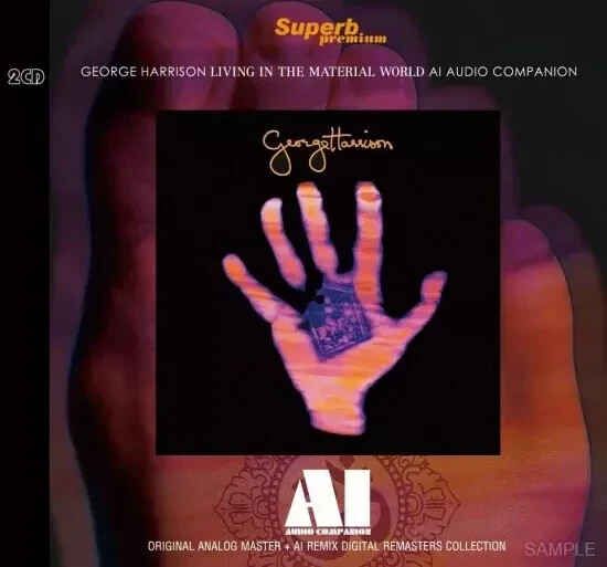 GEORGE HARRISON / AI - AUDIO COMPANION ORIGINAL ANALOG MASTER + AI REMIX 8CD