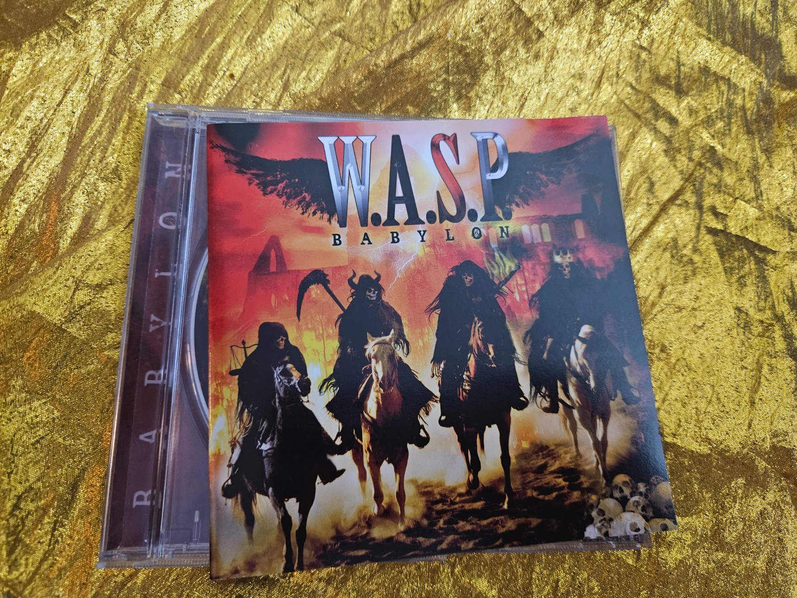BABYLON by W.A.S.P. - the RARE WASP CD ! 2009 9 Tracks - ONLY PLAYED ONCE ! OOP!