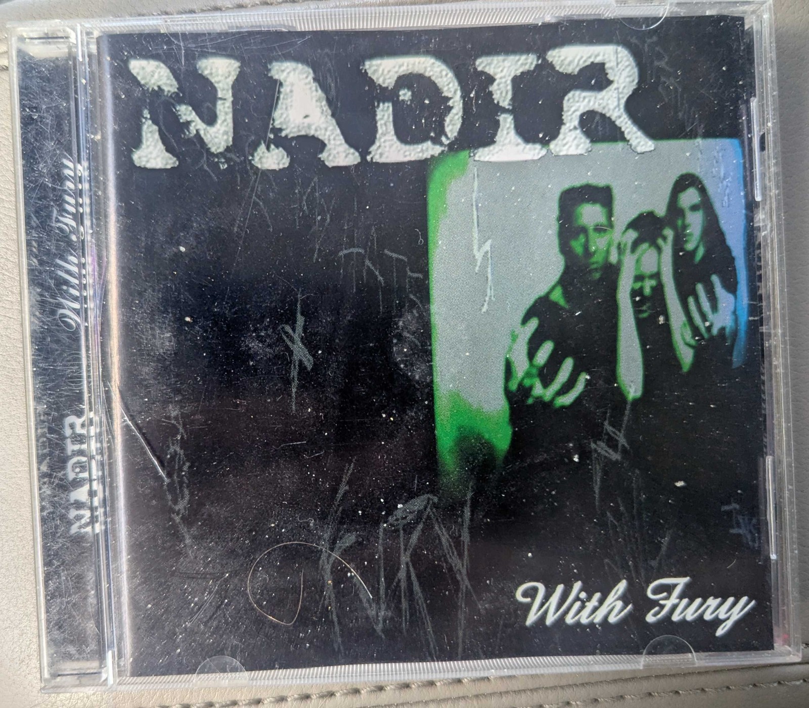 Nadir – With Fury 1998 CD Rare Nu-Metal Hard Rock New Zealand/Australia