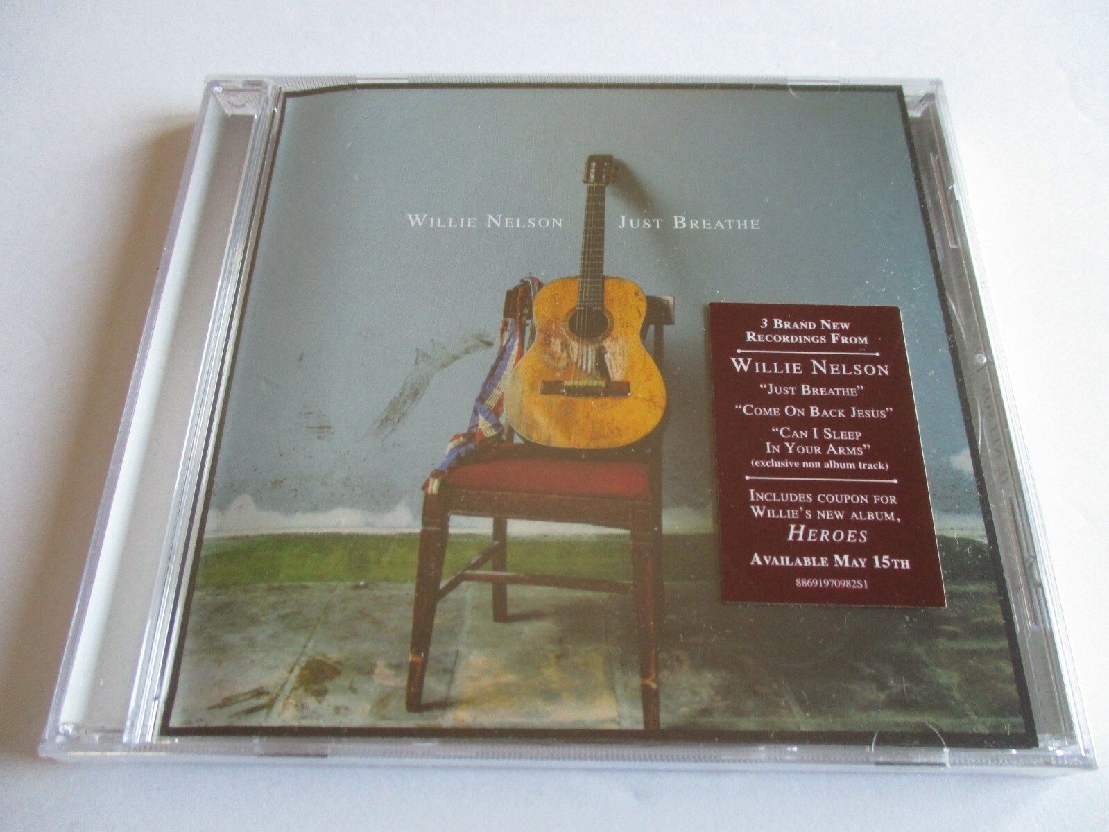 WILLIE NELSON Just Breathe/ Come On Back Jesus/Can I Sleep CD Single RSD 2012NEW