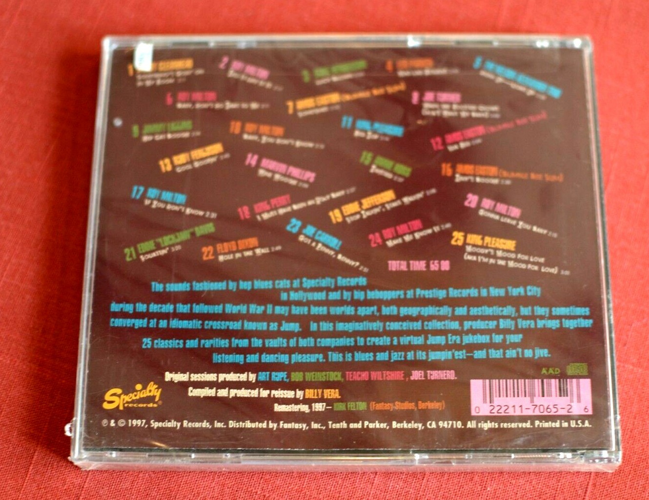 Jumpin' & Jivin' [Specialty] by Various Artists (CD, Mar-1997, Specialty Records