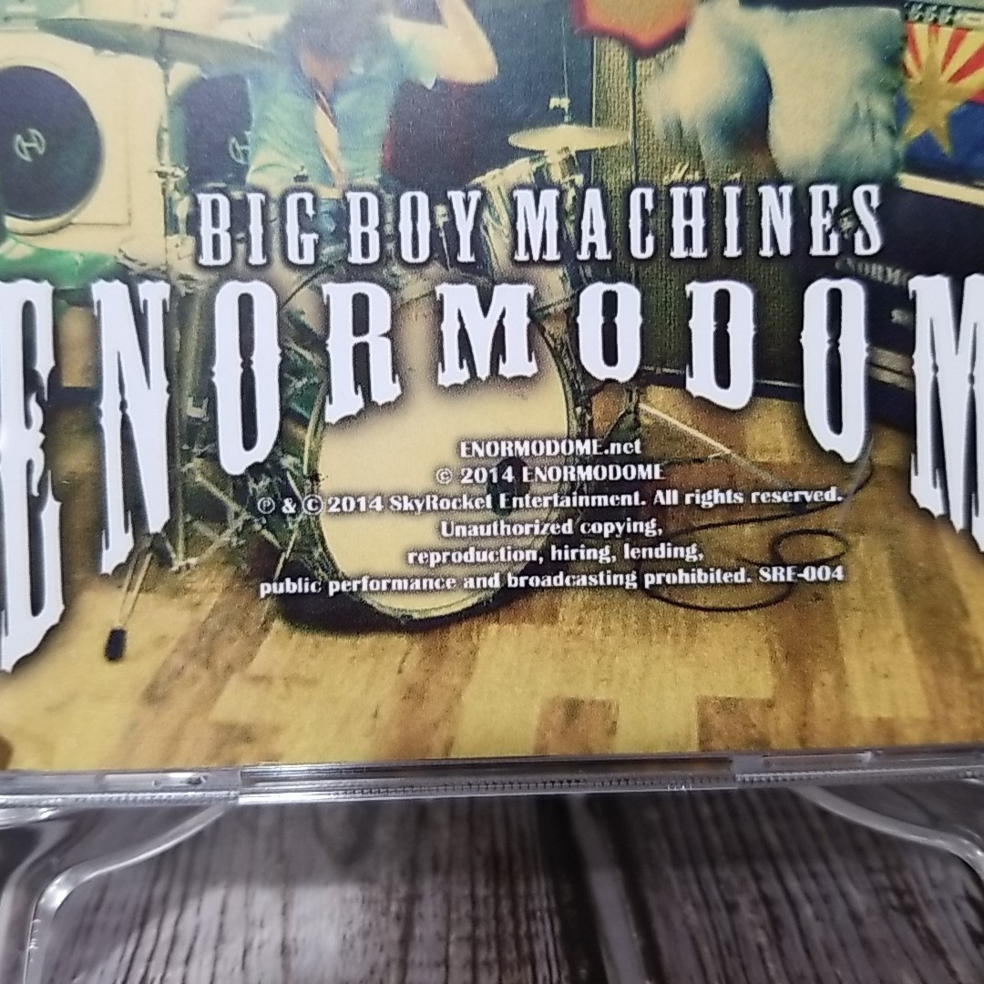 Enormodome - Big Boy Machines (CD, 2014) Skyrocket Entertainment 10 Tracks