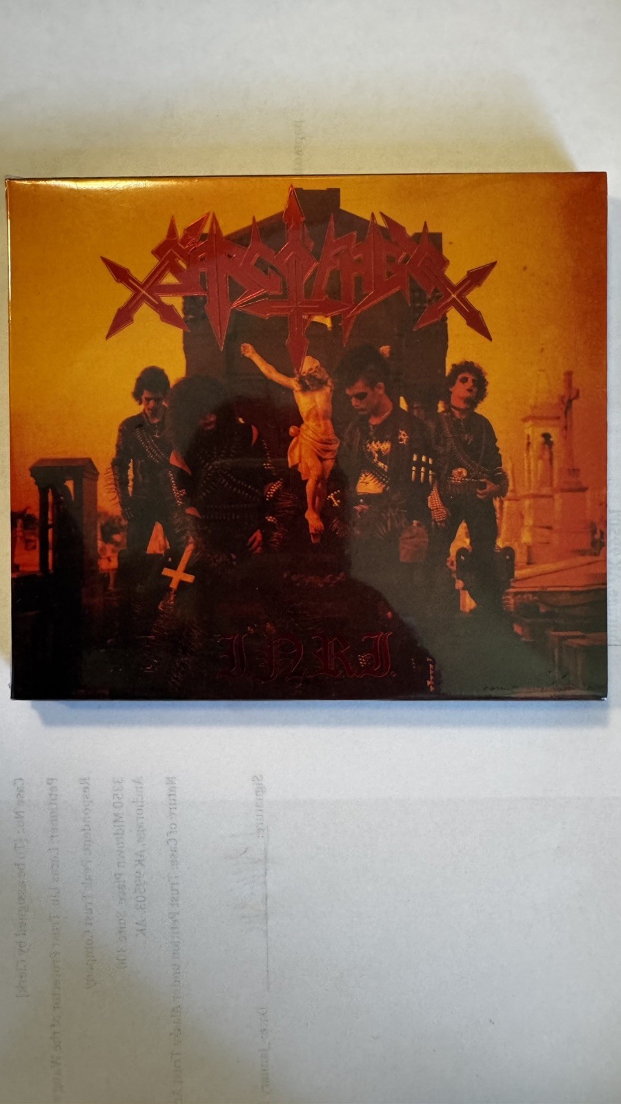 Sarcofago - I.N.R.I - w/ Slipcase INRI BRAND NEW SEALED AND IMPORTED