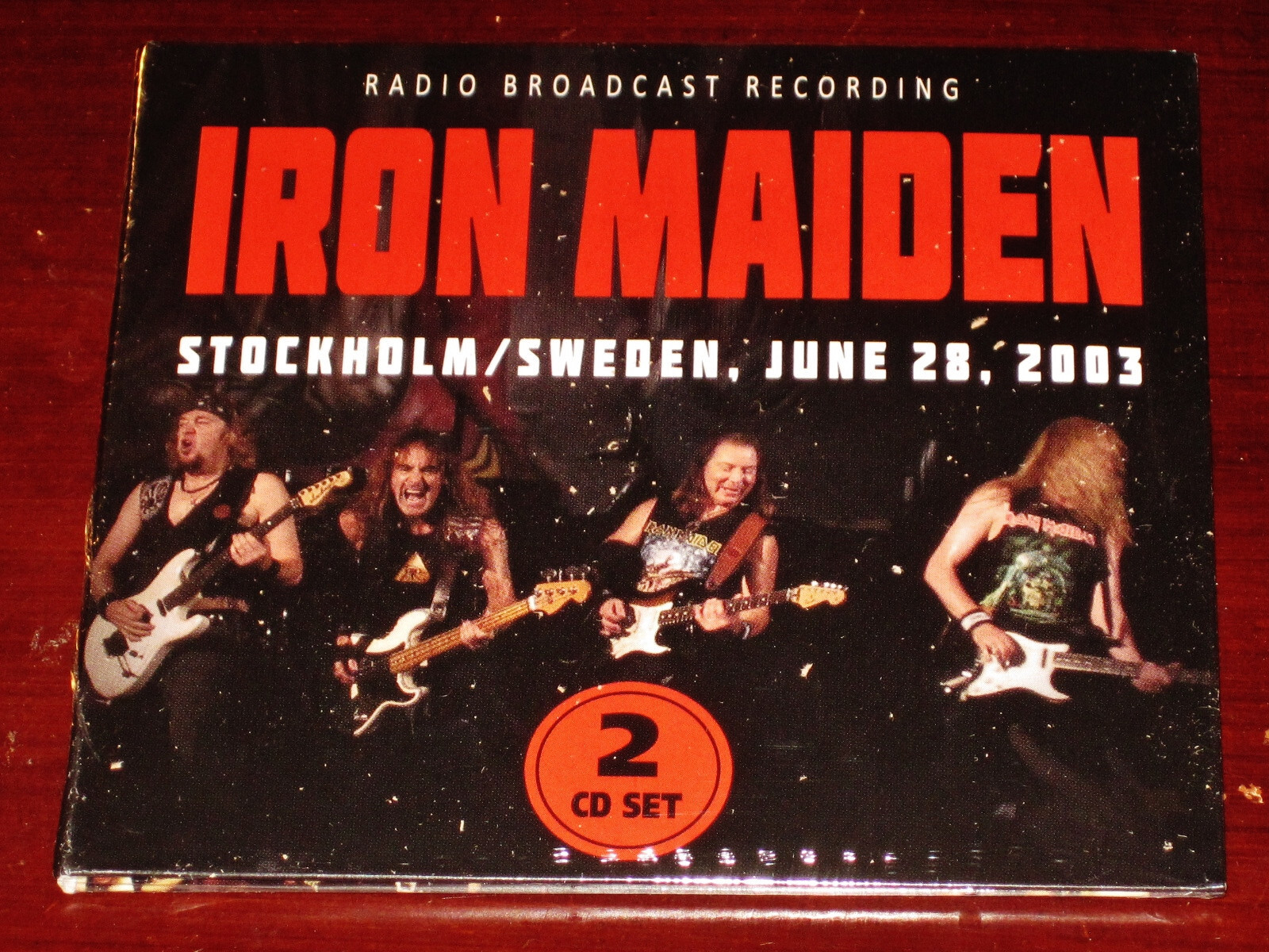 Iron Maiden: Stockholm Sweden -Live June 28, 2003 2 CD Set UK Digisleeve NEW
