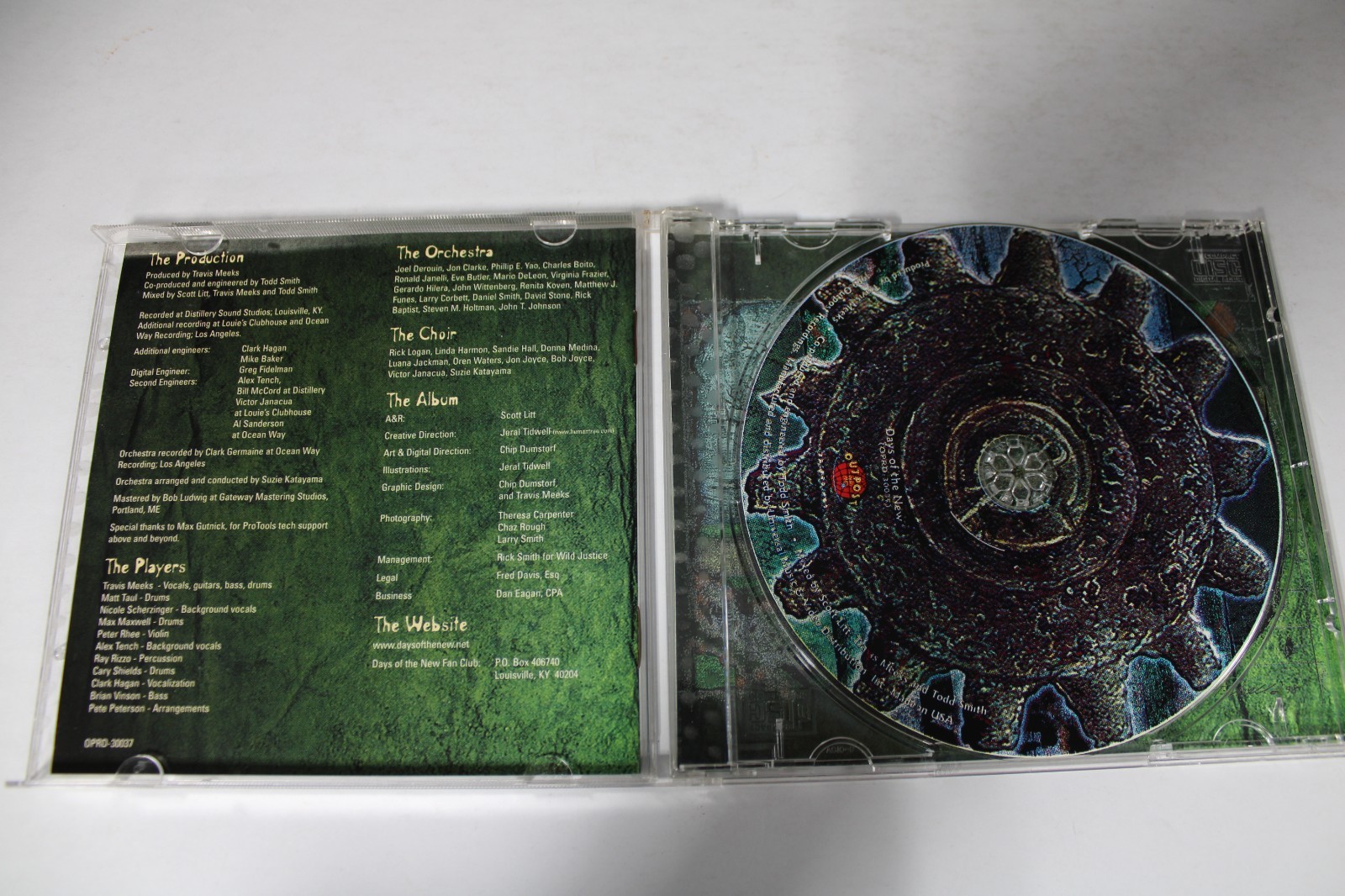 CD music lot of 5, Days of The New, The Black Crowes, CandleBox