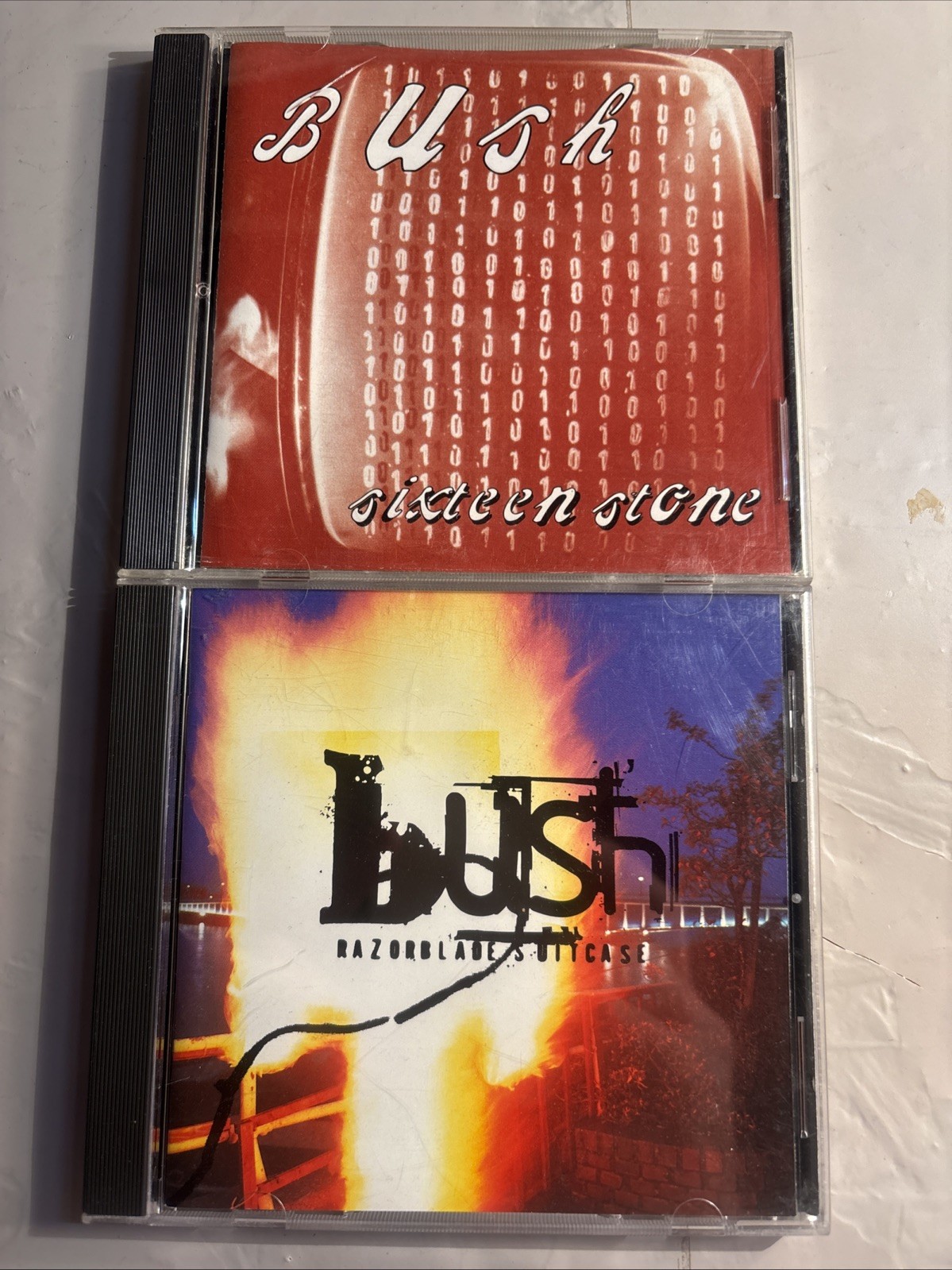 Bush Sixteen Stone & Razor Blade Suitcase 2 CD Set￼
