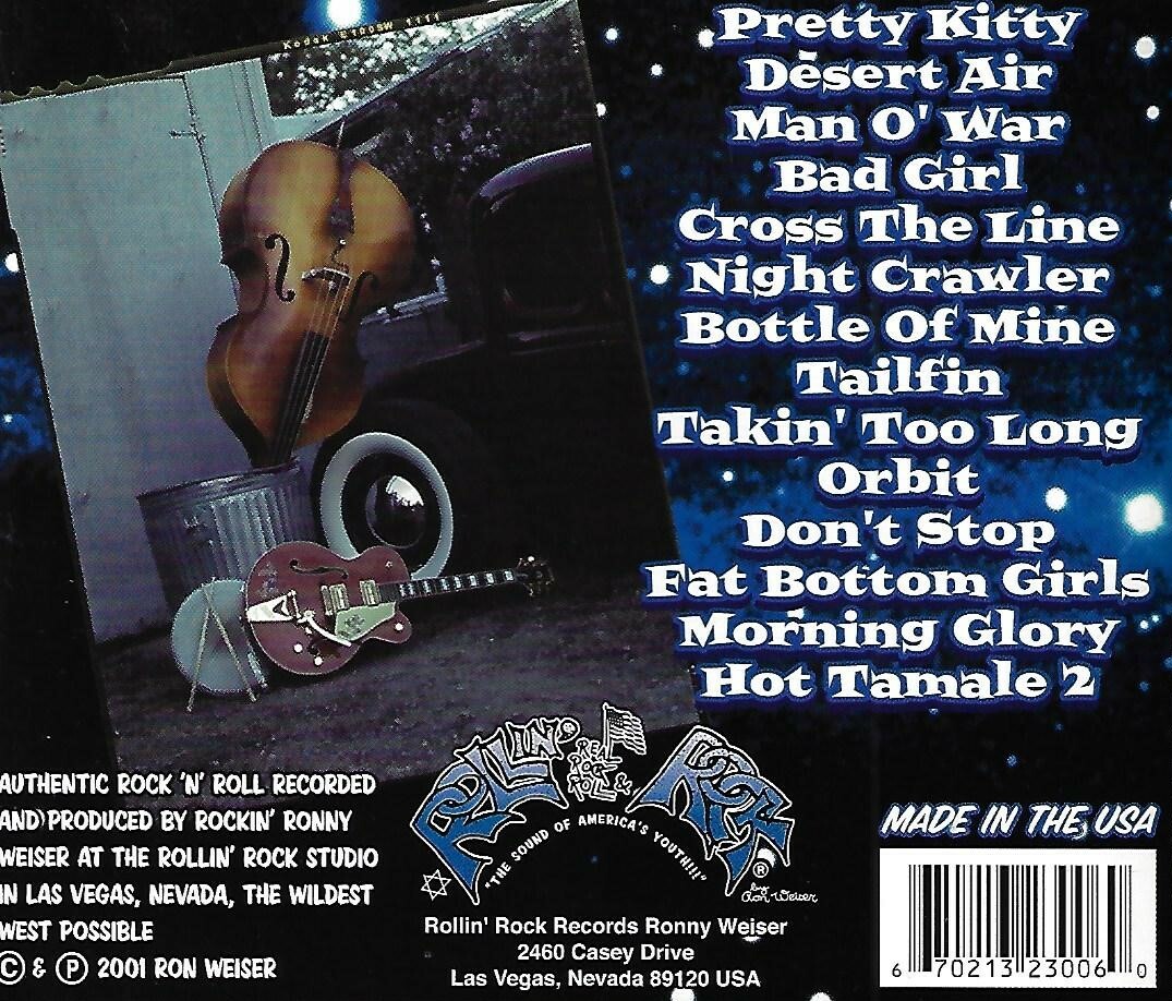 Cross the Line by Paul Galaxy & The Galactix (CD, 2001, Rollin' Rock Records)