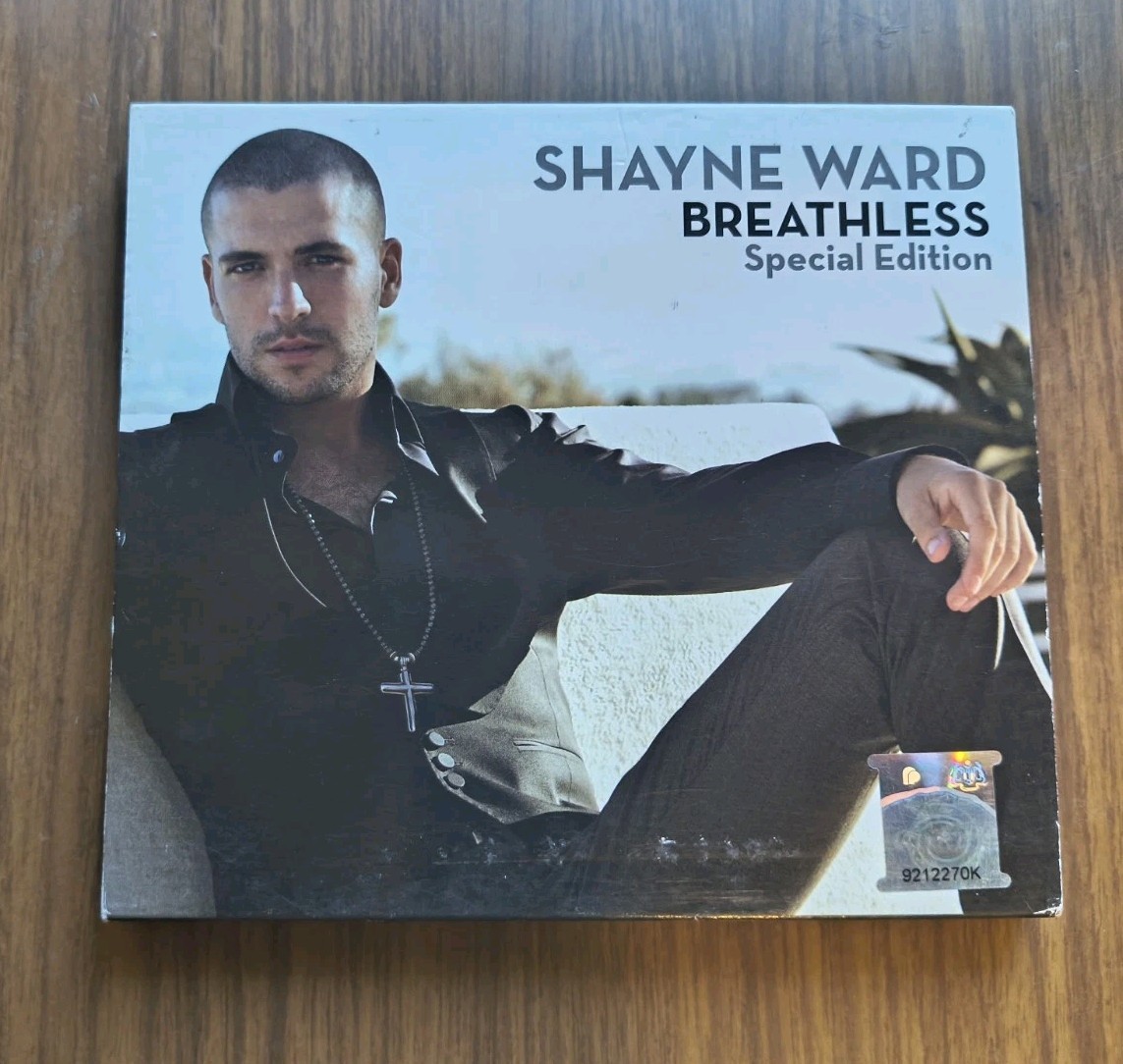 Shayne Ward - Breathless CD/DVD Special Edition Album Syco Malaysia EX