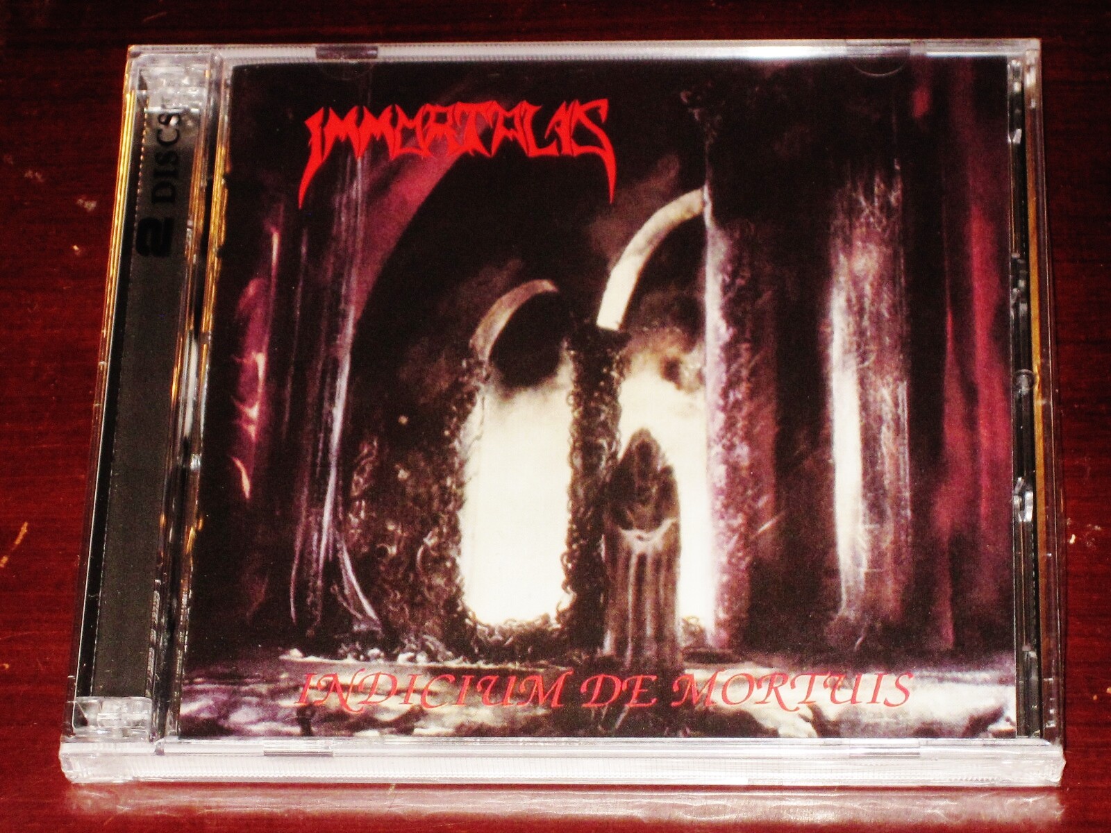 Immortalis: Indicium De Mortuis + Demos 2 CD Set 2021 Dark Symphonies USA NEW