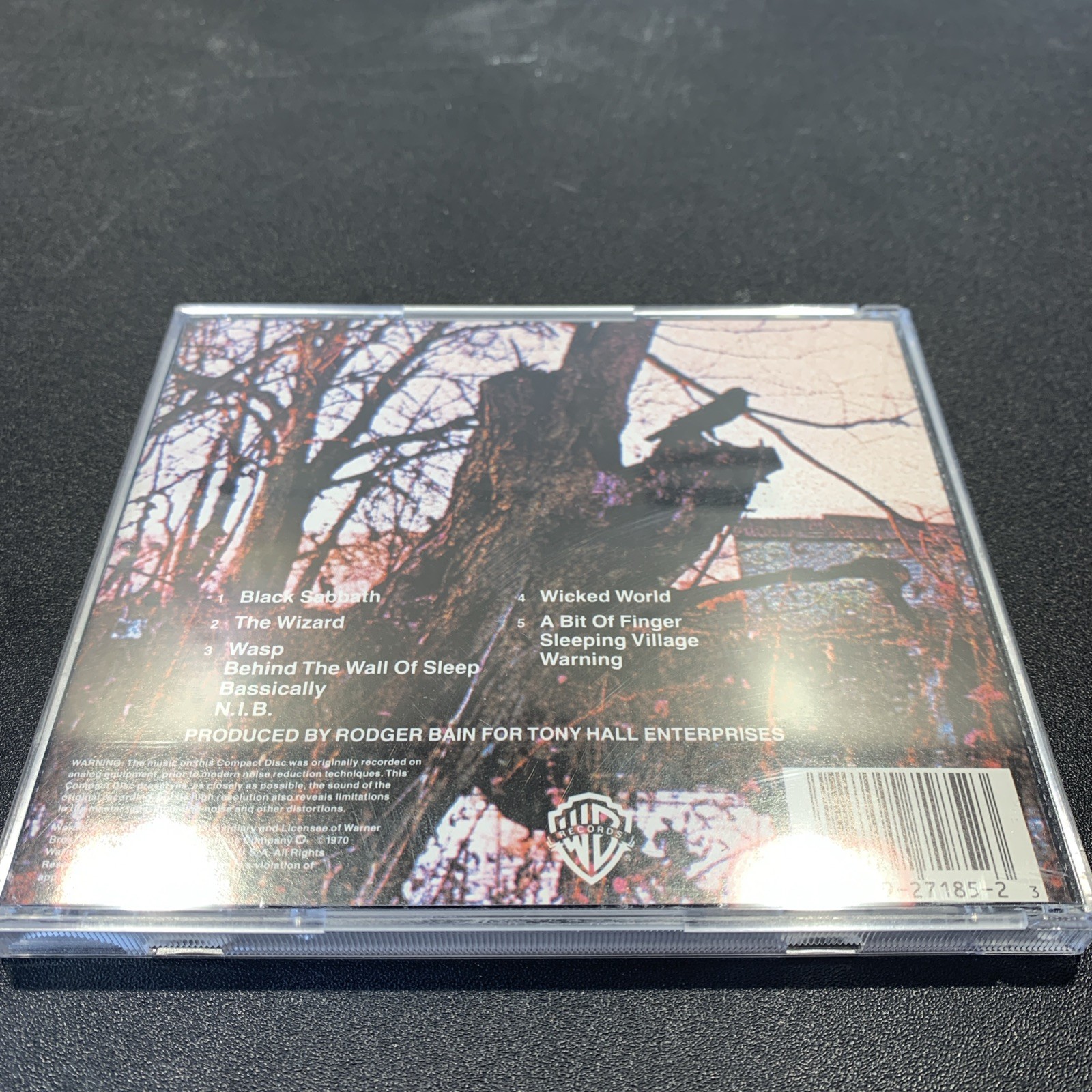 Black Sabbath - Self Titled Warner Bros 1871-2