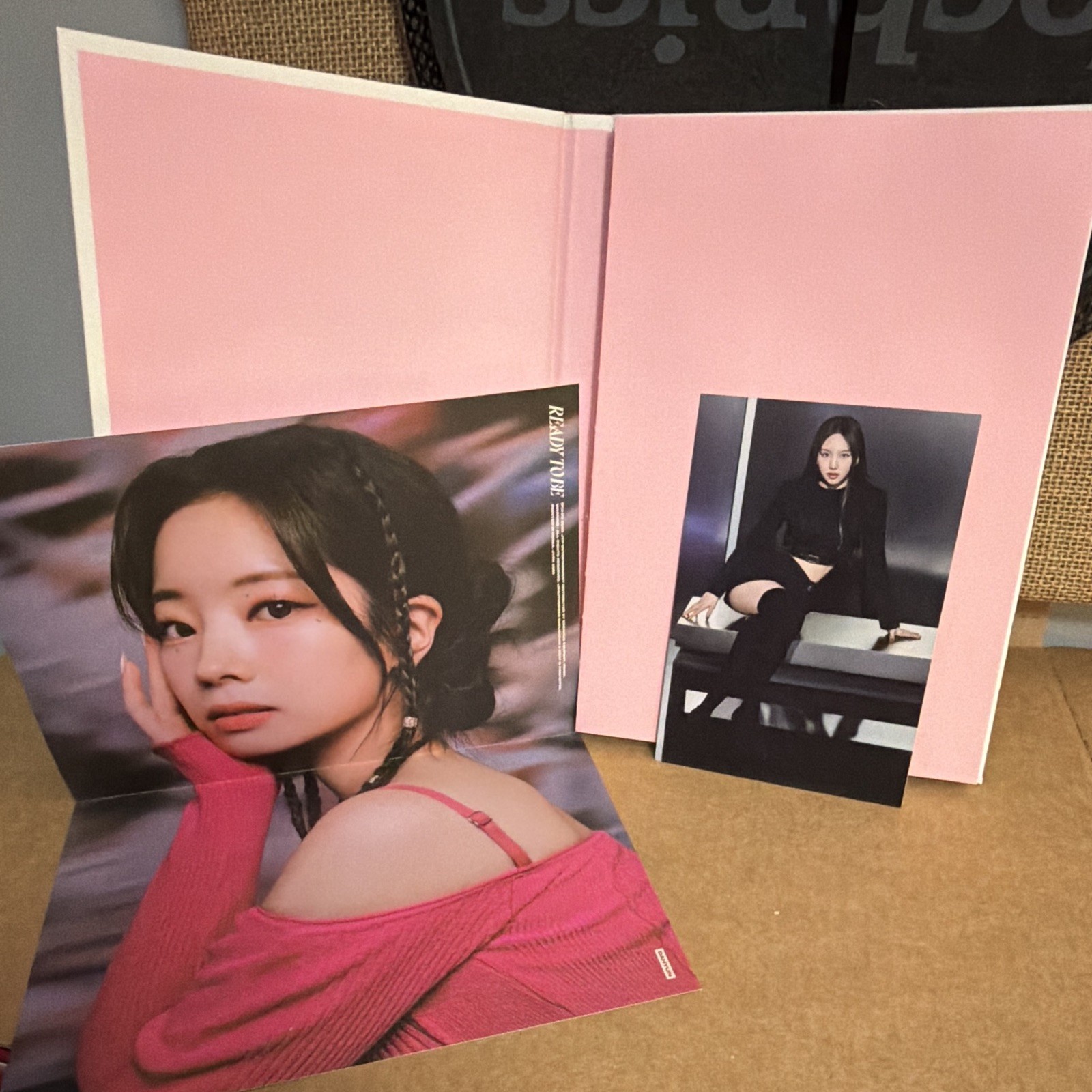 TWICE READY TO BE Mini Album CD 2023 K-Pop JYP Cardboard Sleeve Pink