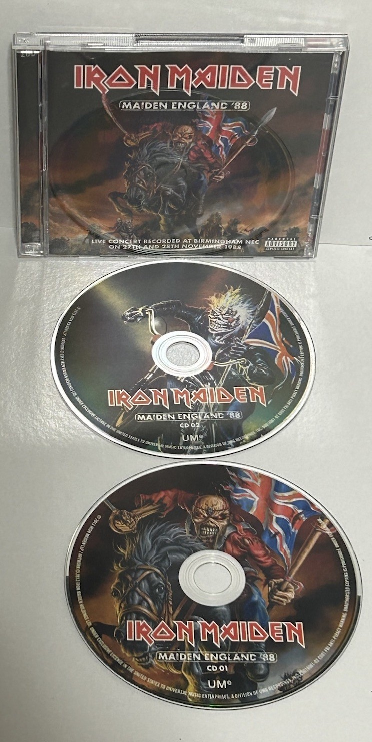 Iron Maiden – Maiden England '88 2 CD set 2013