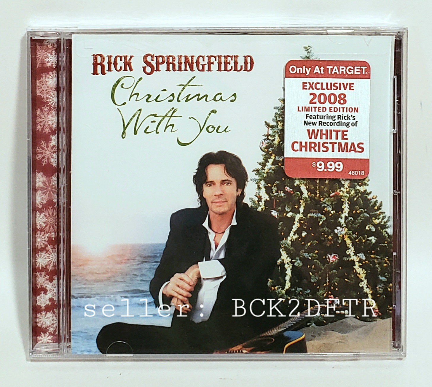 🔥 RICK SPRINGFIELD CHRISTMAS WITH YOU (2008) CD Target Exclusive NEW SEALED
