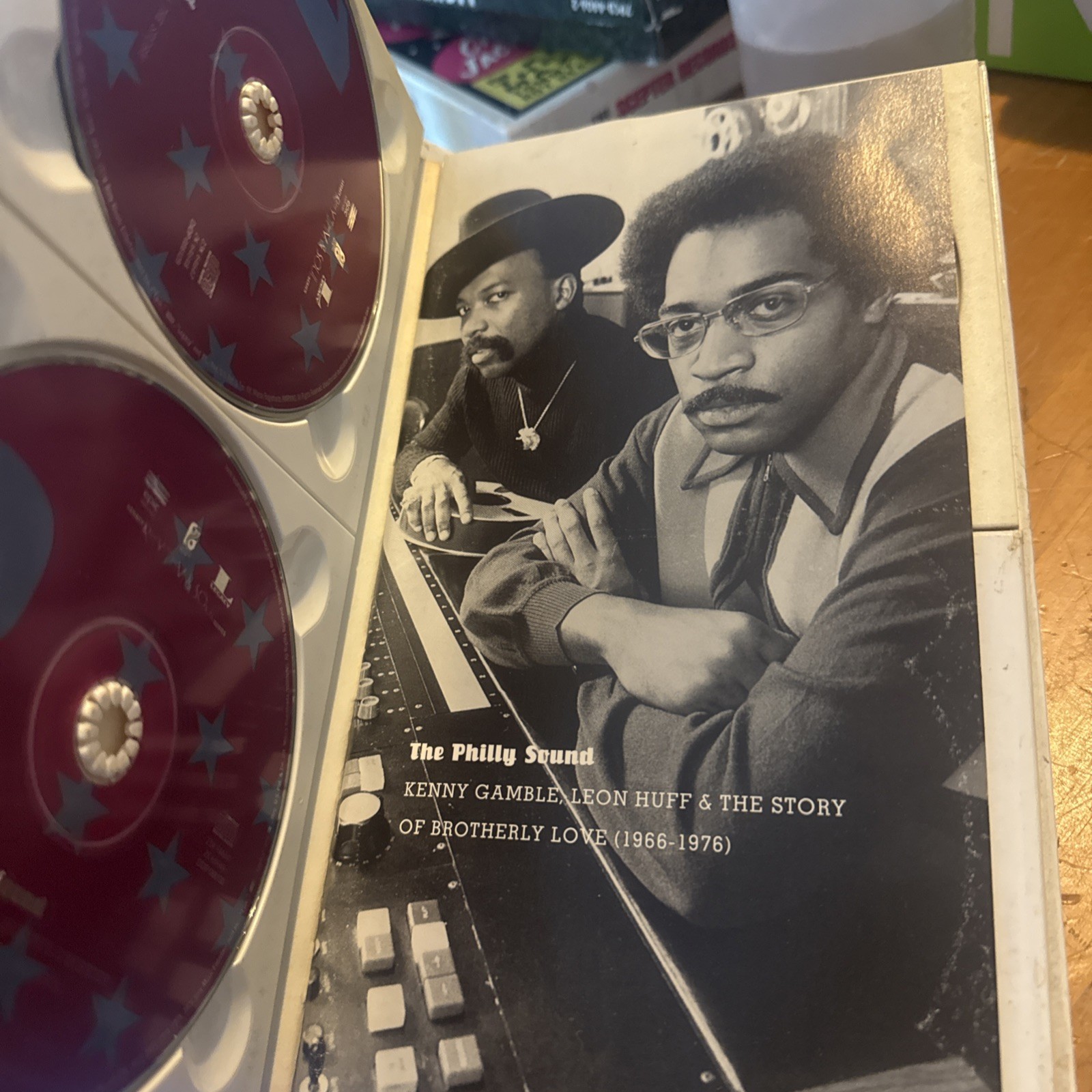 The Philly Sound Kenny Gamble And Leon Huff CD & Book 1966-1976 3 disc VINTAGE