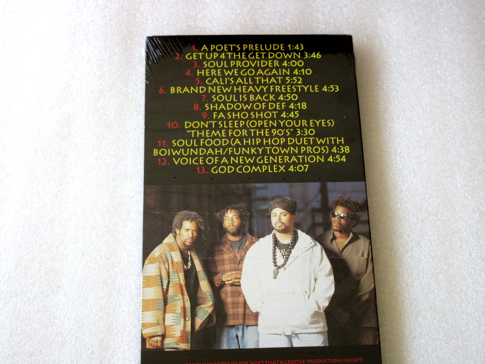 DEF JEF / SOUL FOOD CD 1991 DELICIOUS VINYL R&B HIP-HOP DANCE ROCK LONGBOX OOP