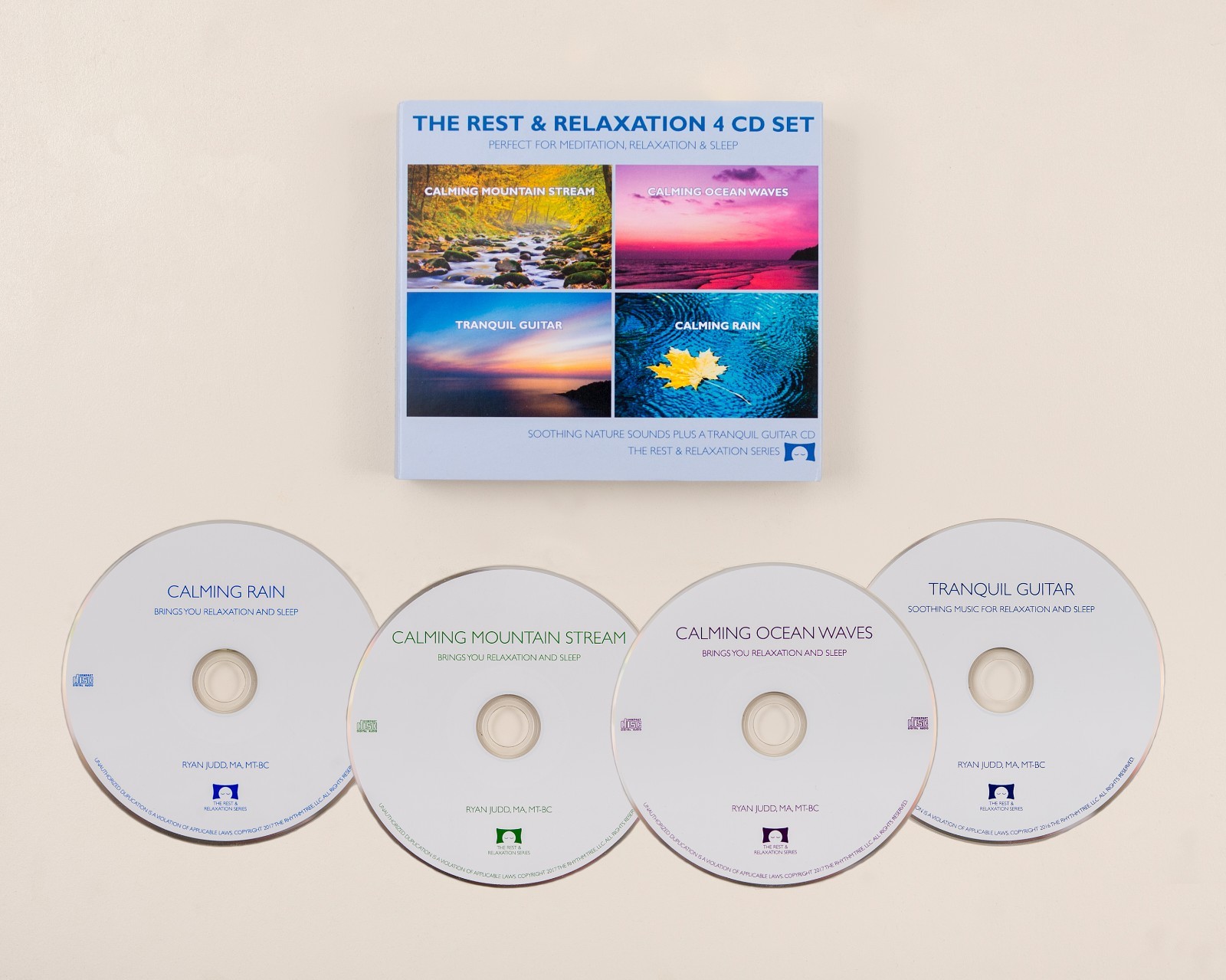 Relaxing Nature Sounds 4 CD Set - for Meditation, Relaxation & Sleep *NEW