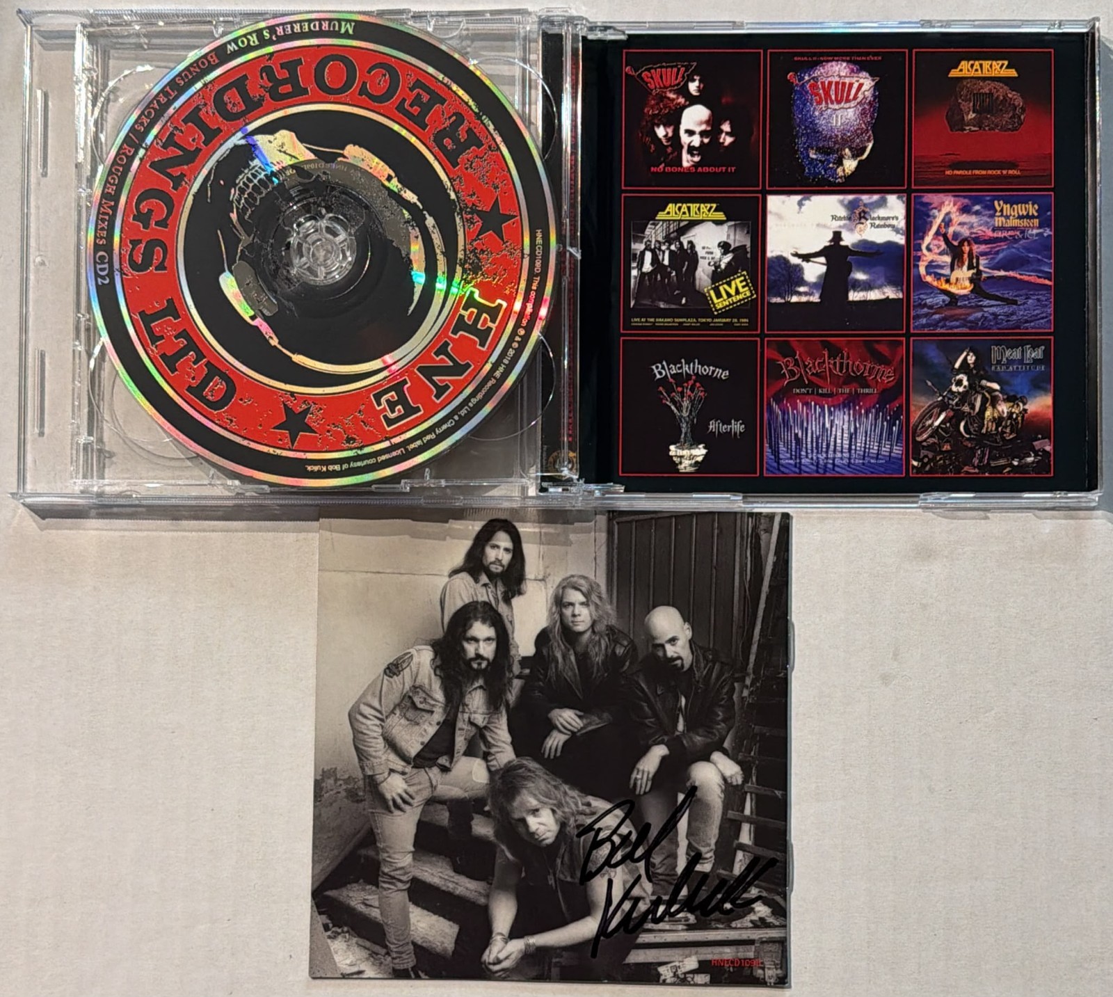 Murderer's Row - Murderer's Row Deluxe 2xCD 2018 Signed by Bob Kulick RARE