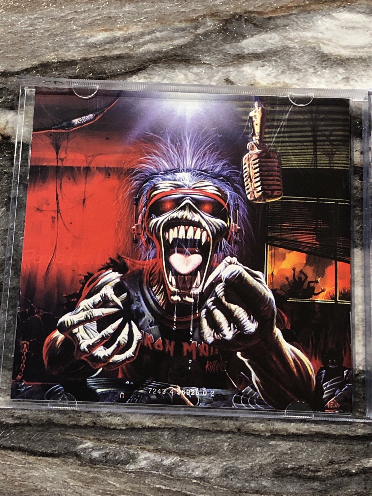 Iron Maiden A Real Live Dead One 1998 CD 2 Disc Set EMI UK EU Perfect Like New