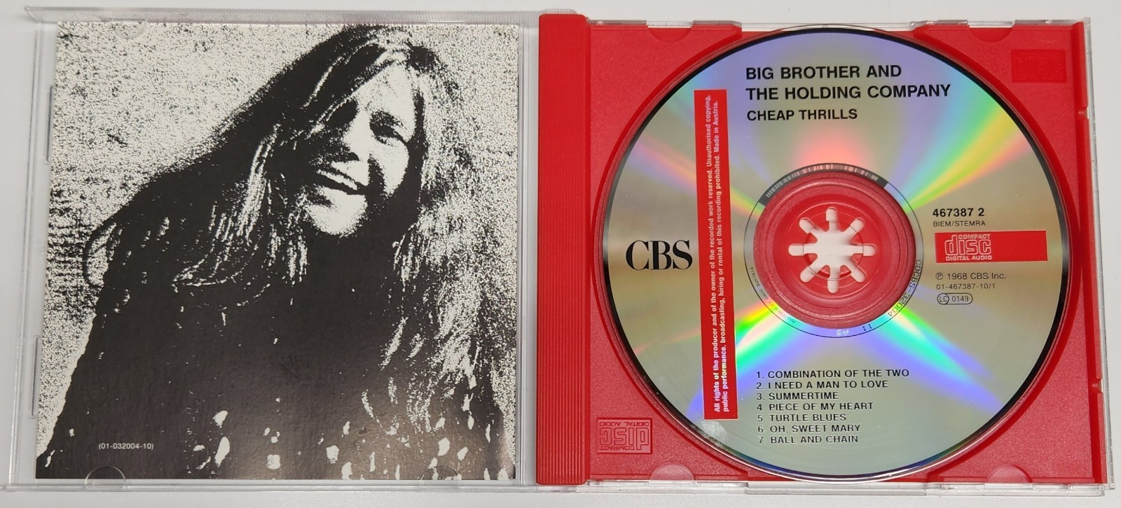 Cheap Thrills by Big Brother & the Holding Company CD Columbia