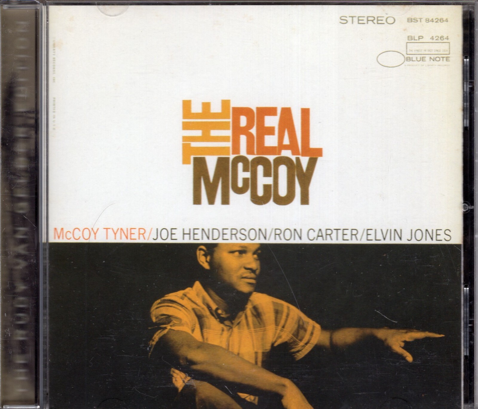 RARE McCOY TYNER THE REAL McCOY RVG CD w/JOE HENDERSON RON CARTER ELVIN JONES