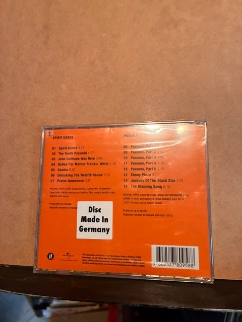 MICHAEL WHITE SPIRIT DANCE 2 ALBUMS ON 1 CD
