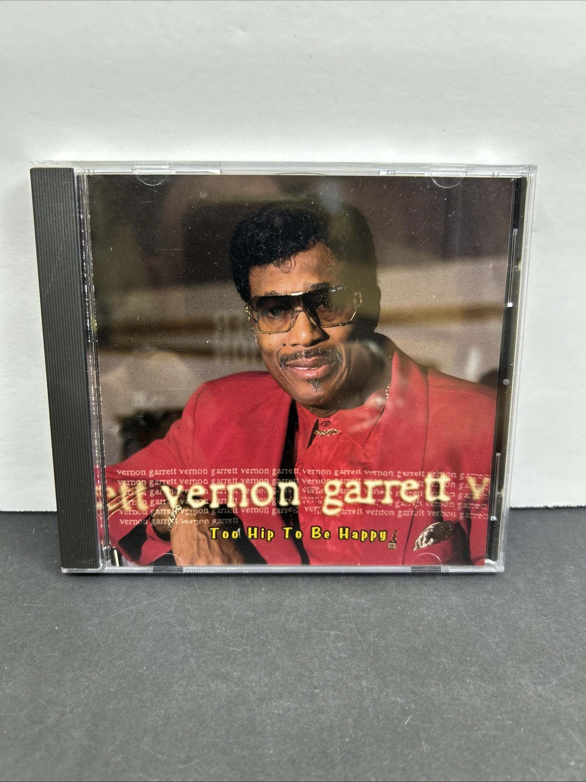 VERNON GARRETT – Too Hip To Be Happy 1994 ICHIBAN RECORDS CD FUNK/SOUL R&B