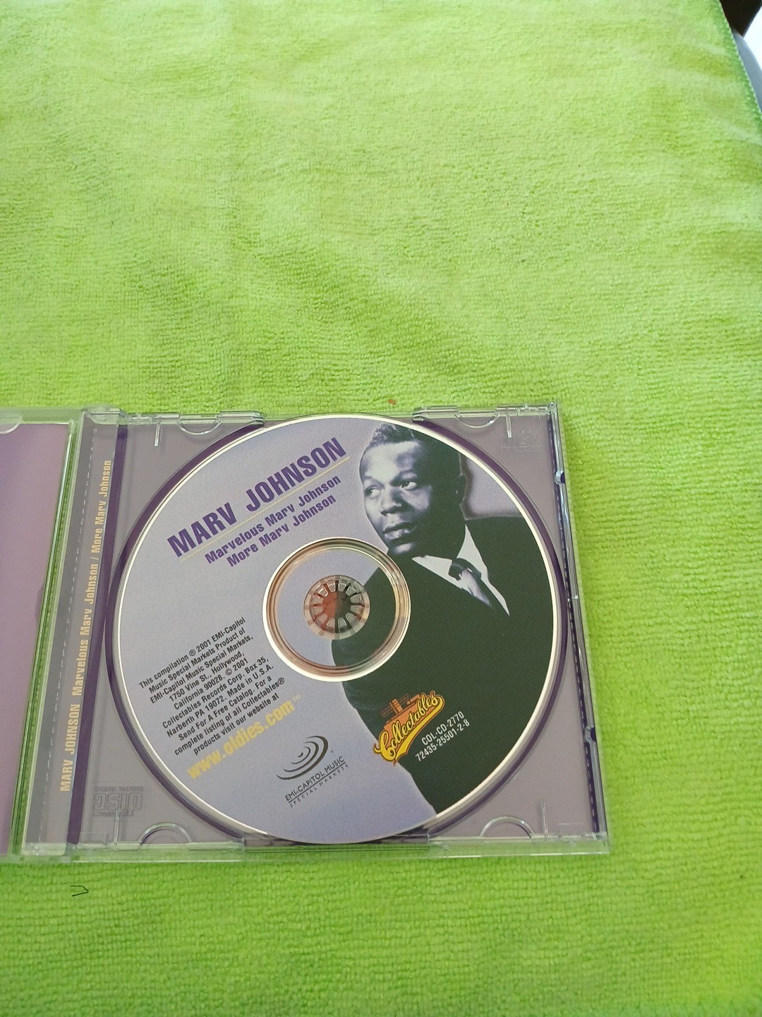 Marvelous Marv Johnson/More Ma by Marv Johnson (CD, 2001)